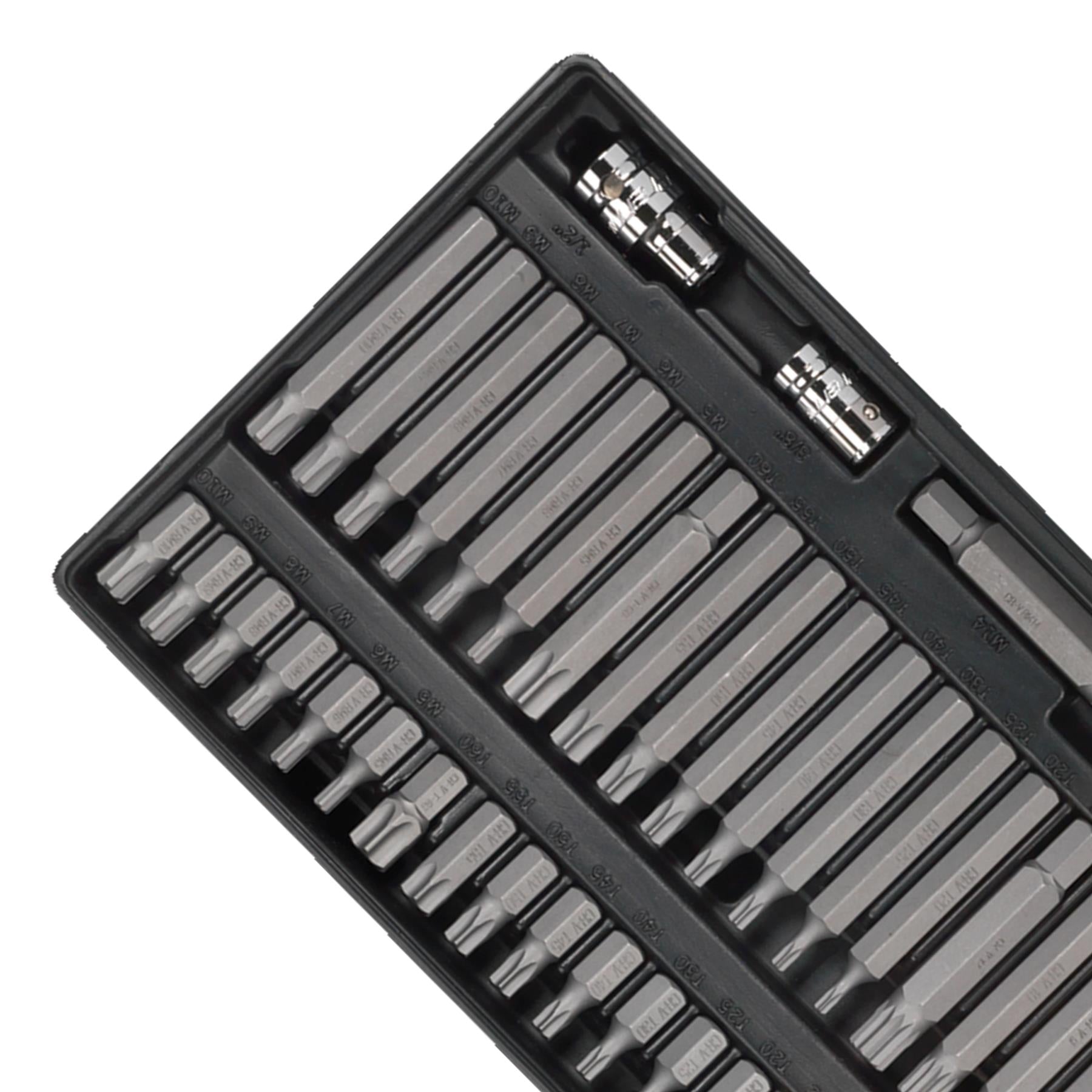 Sealey Tool Tray with Security TRX-Star/Hex/Ribe/Spline Bit Set 60p