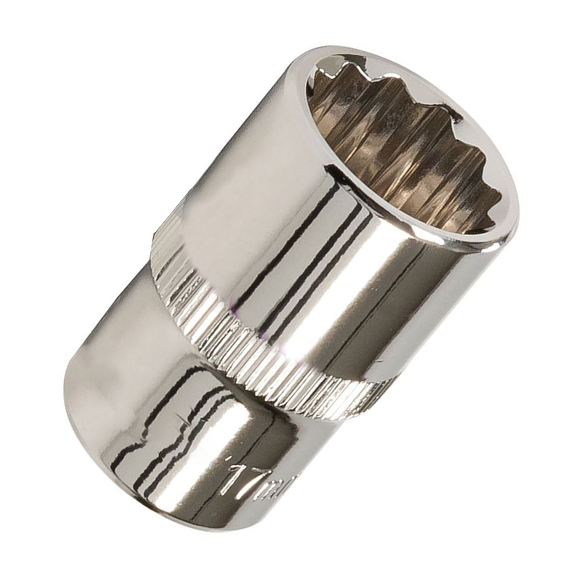 Socket 1/2" Drive 12pt Metric 12 Point Bi Hex Corrotion Resistant Socket 17mm