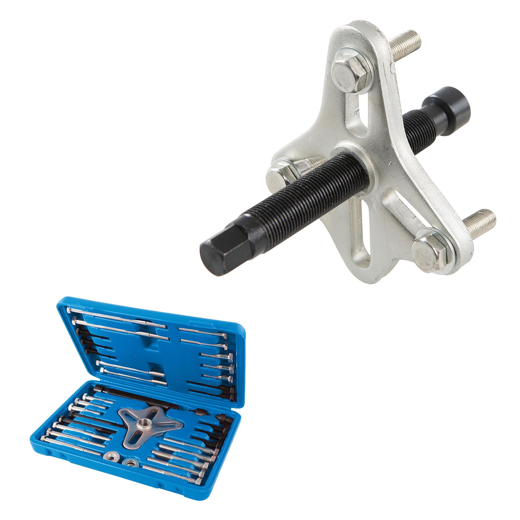 Harmonic Balancer Puller Set 46Pc 40 - 93mm With Zinc Plated Yoke And Bolts