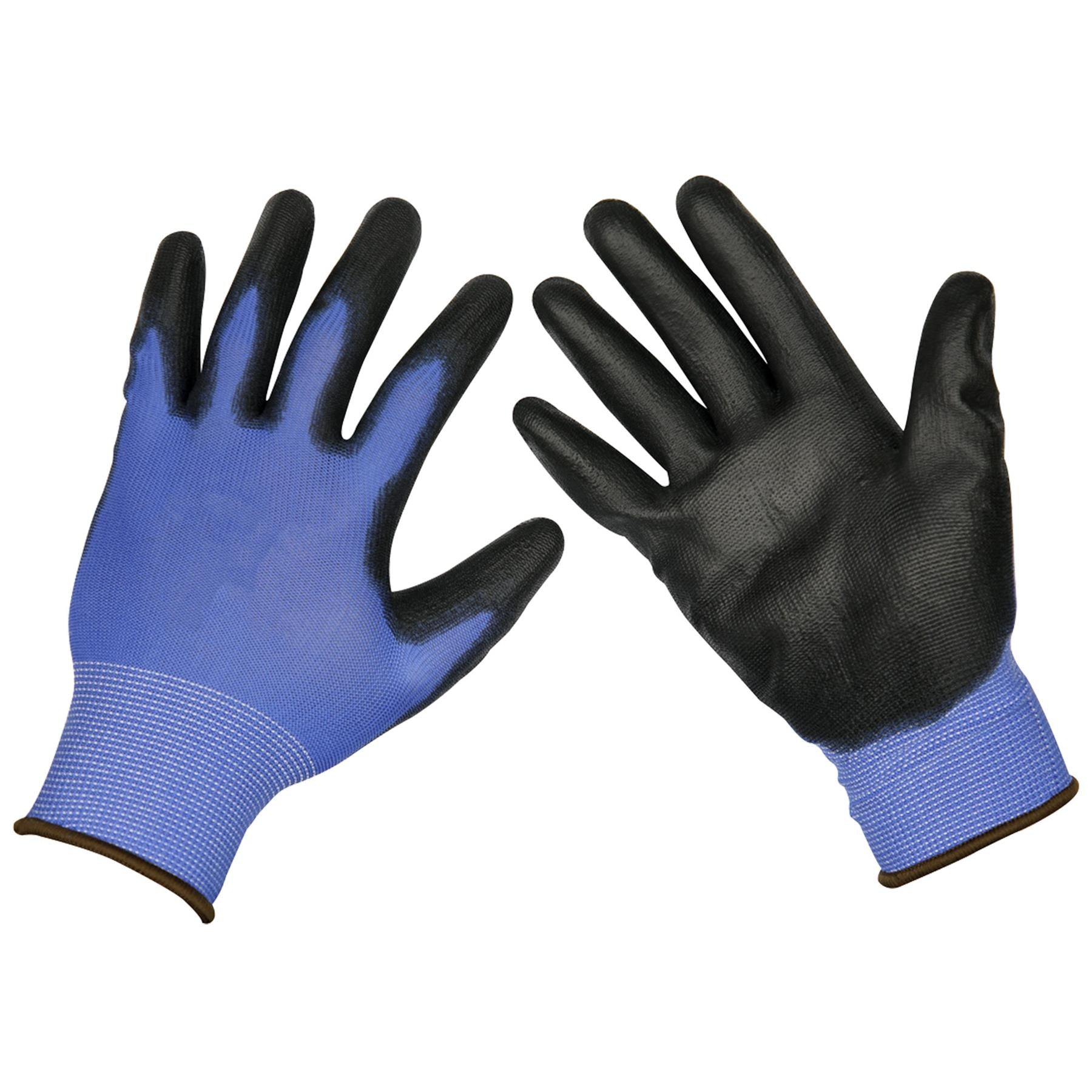 Sealey Lightweight Precision Grip Gloves (Large) - Pack of 120 Prs