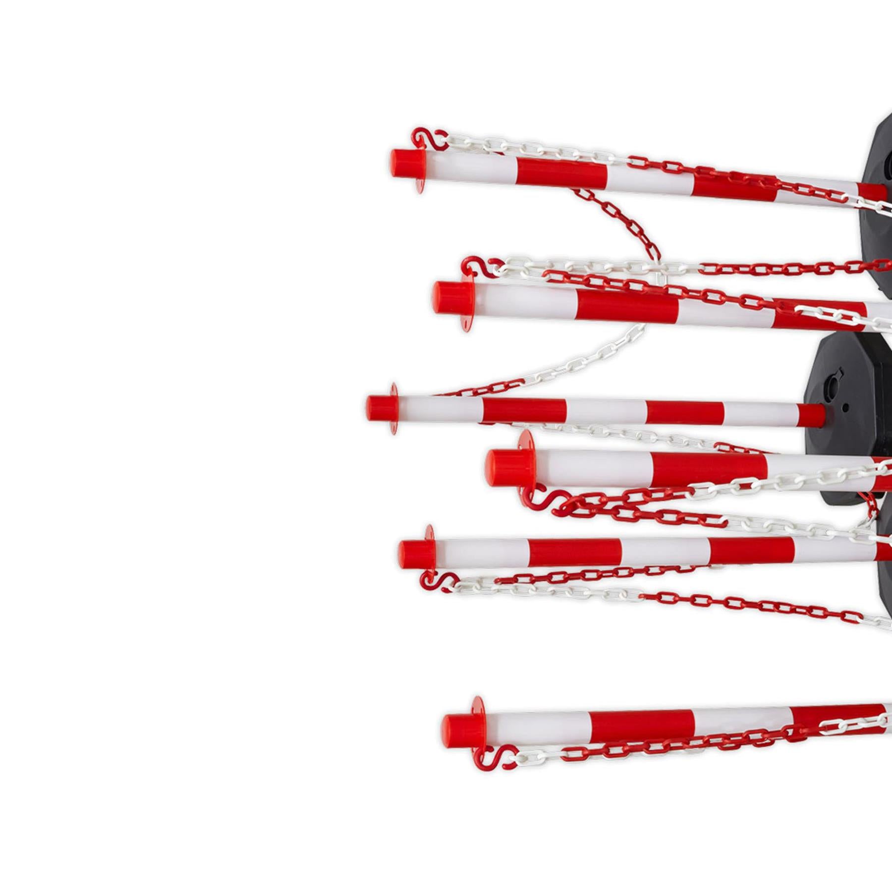 Sealey Red/White Post & Chain Kit 25m RWSBKIT