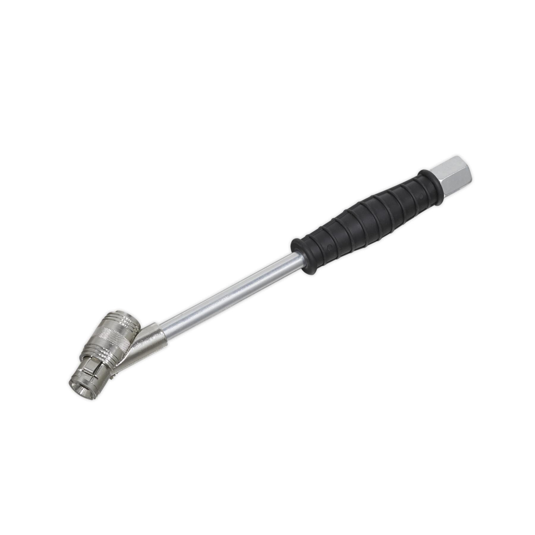 Sealey Connector Twin Clip-On Type for Tyre Inflators 1/4"BSP