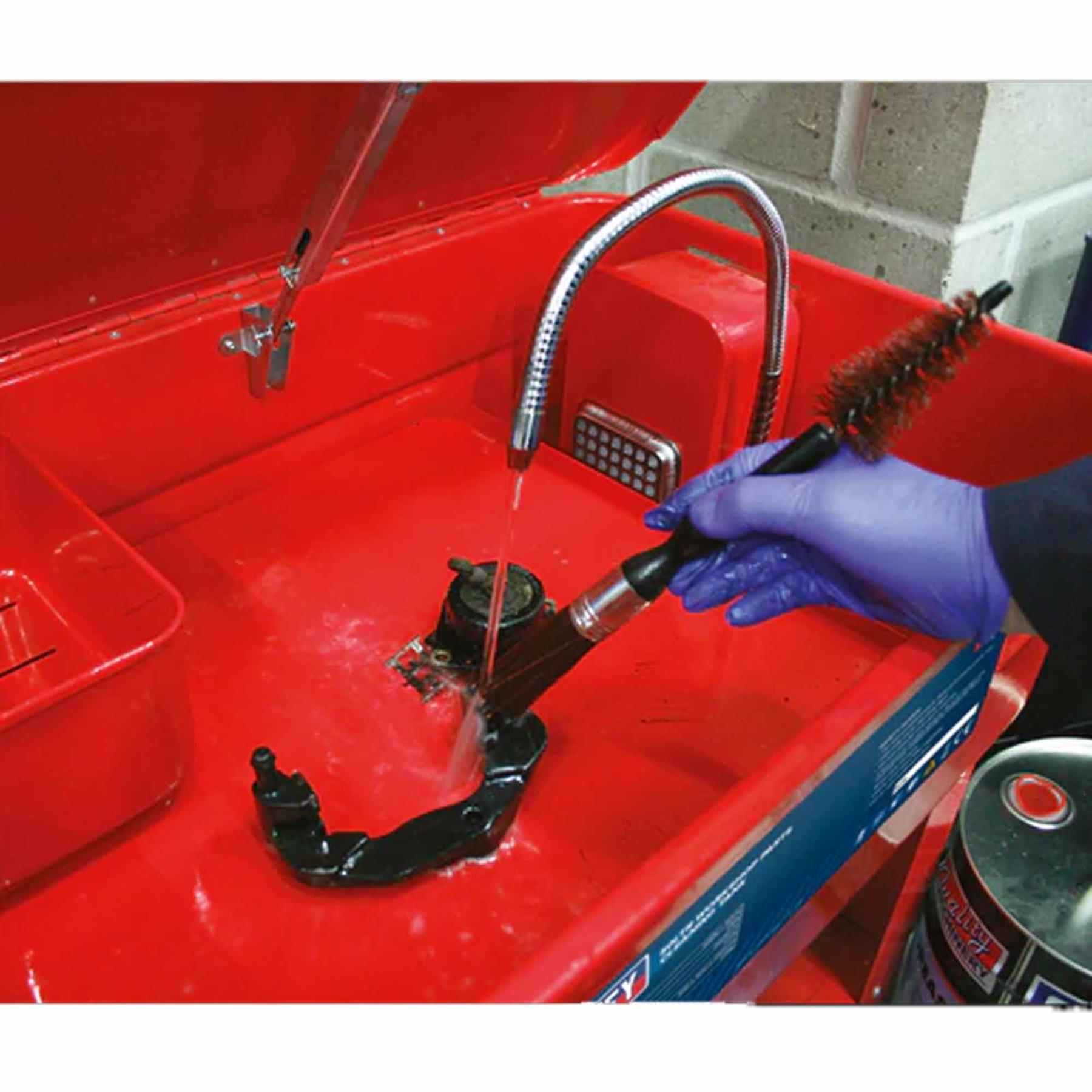 Sealey SM19 Parts Washer Cleaning Degreasing Degreaser Tank 50 Litre Floor Stand