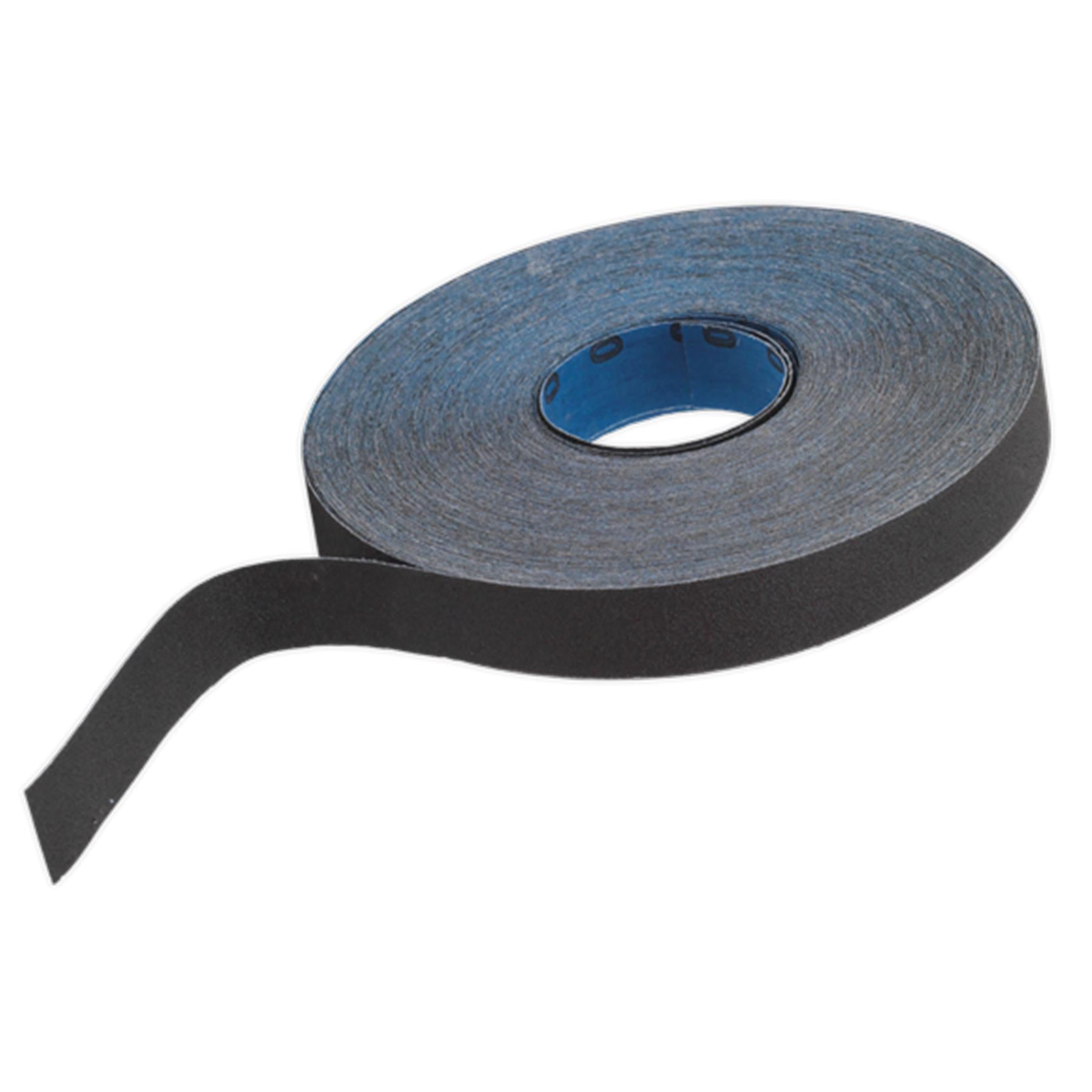Sealey Emery Roll Blue Twill 25mm x 25m 80Grit