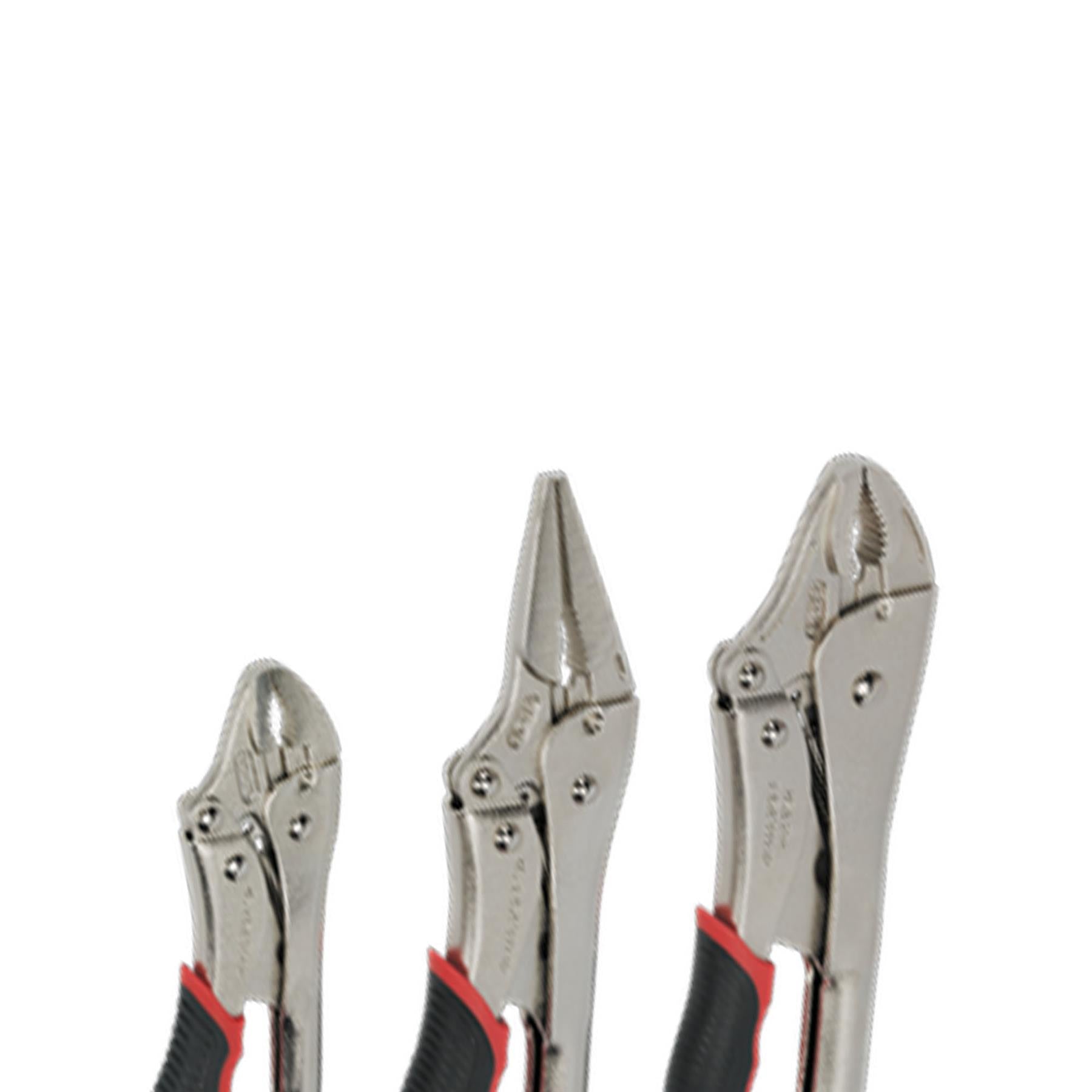 Sealey Locking Pliers Set 3pc Quick Release