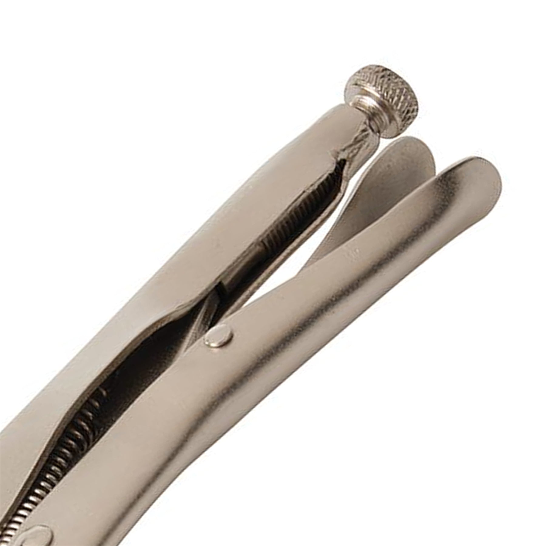 Self Locking Pliers - 220mm Straight Easy Screw Adjustment For Controlled Grip