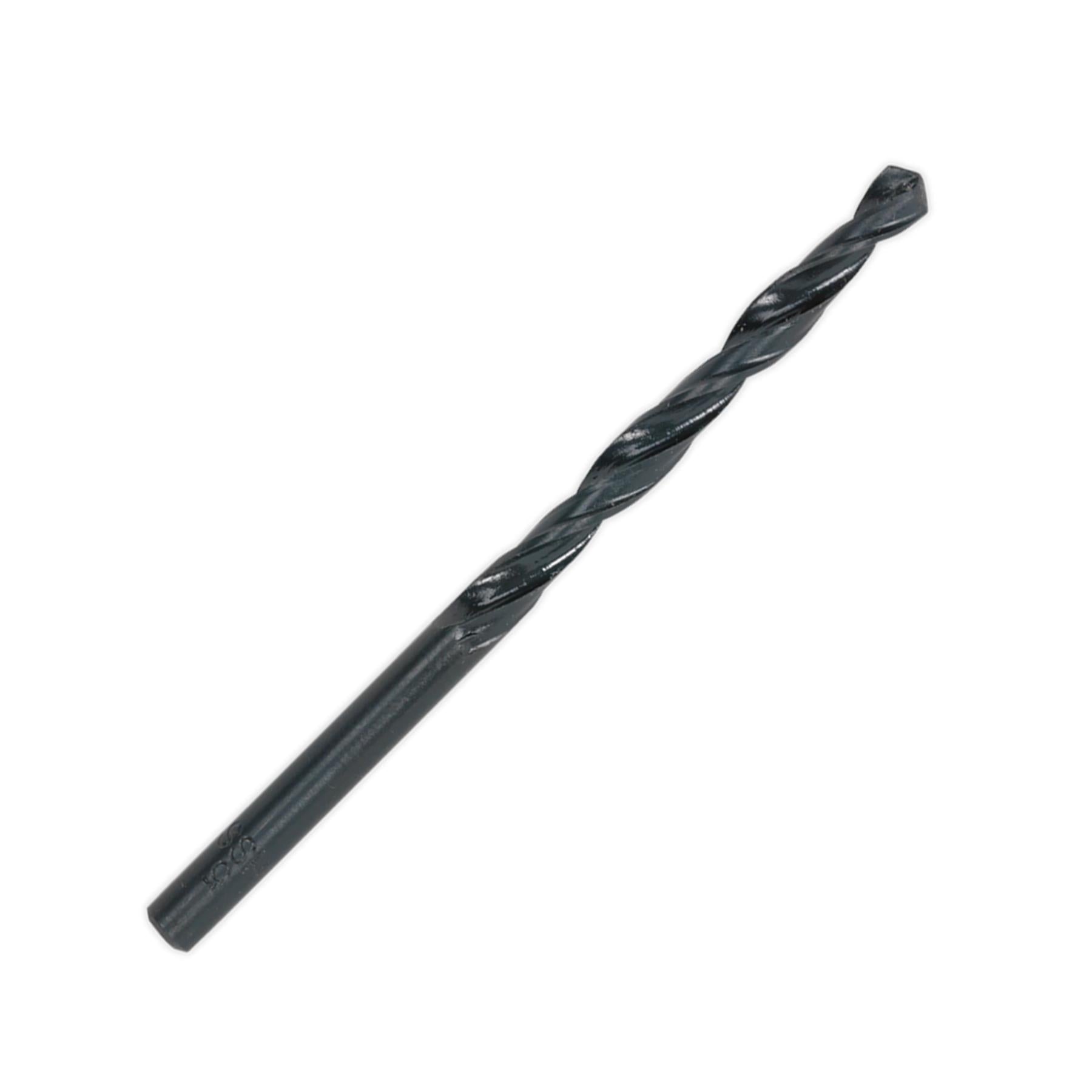 Sealey HSS Roll Forged Drill Bit Ø3/16" Pack of 10