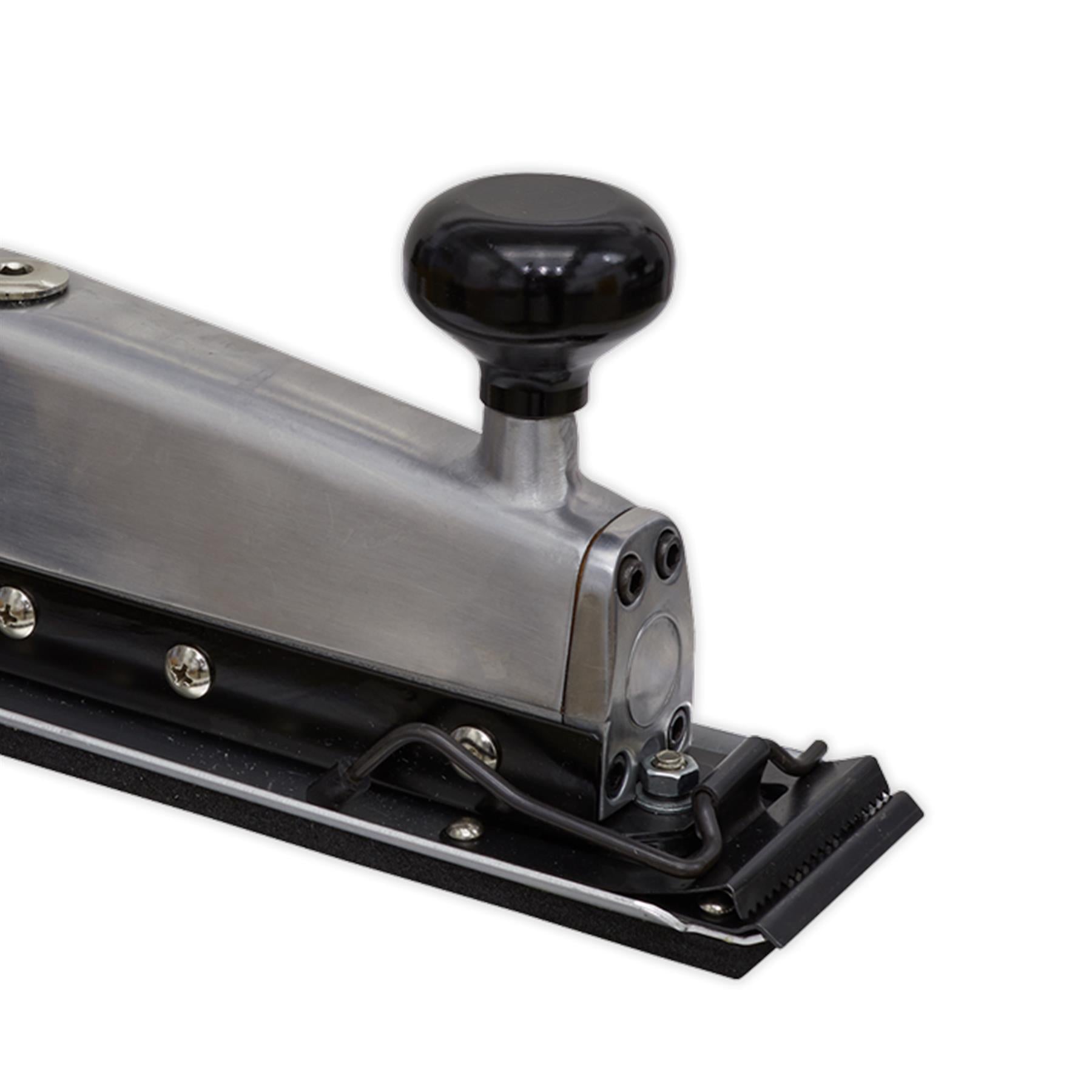 Sealey Air Long Bed Sander 400 x 70mm Twin Piston In-line