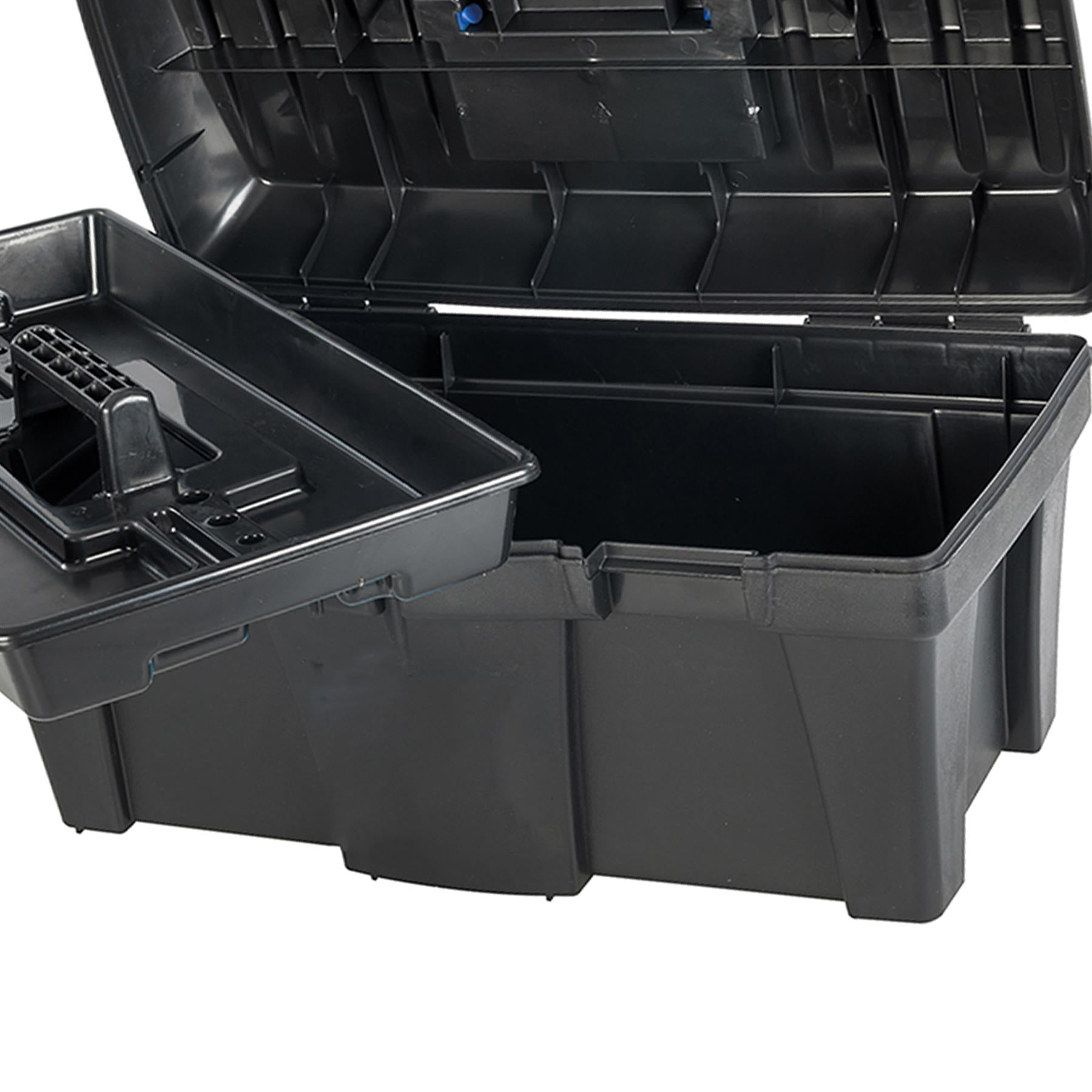 Toolbox 460 X 240 X 225mm Impact Resistant Plastic DIY Builder Workshop