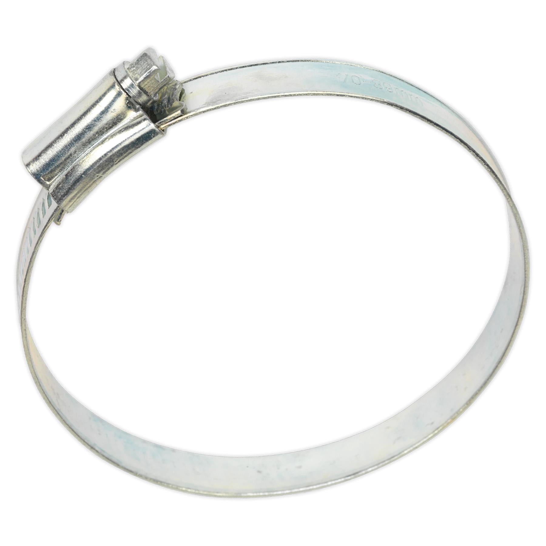 Sealey Hose Clip Zinc Plated 70-89mm Pack of 10