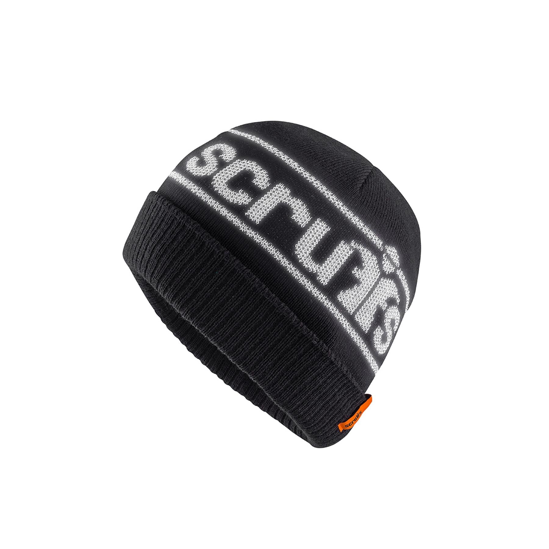 Scruffs Trade Reflective Beanie Reflective Black