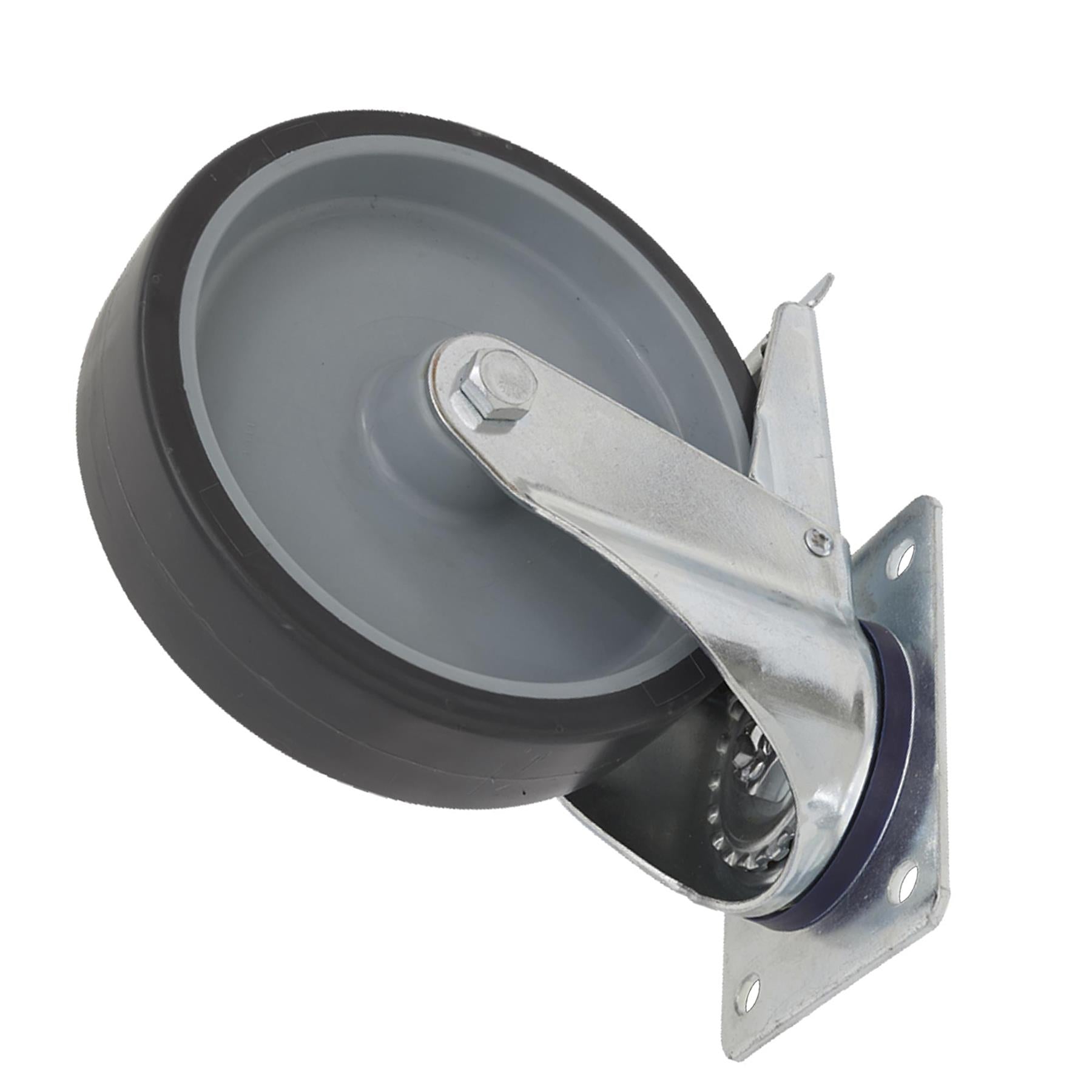 Sealey Medium-Duty Therm Swivel Castor Wheel with Total Lock 100mm