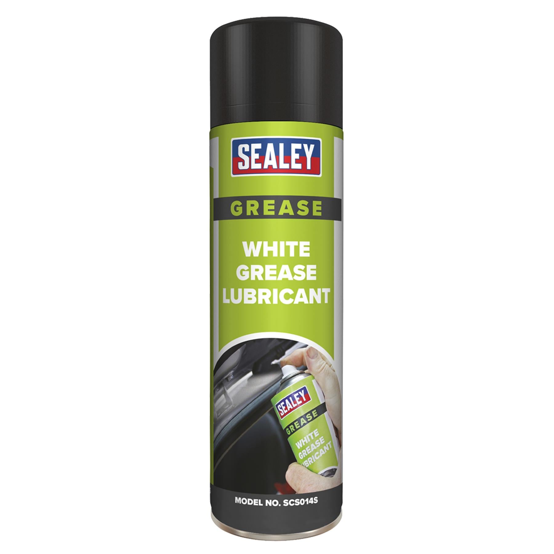Sealey White Grease Lubricant 500ml Pack of 6