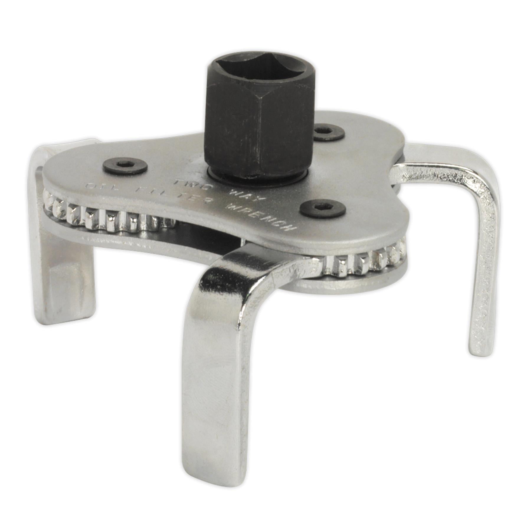 Sealey Oil Filter Claw Wrench 63-103mm Capacity 3/8" & 1/2"Sq Driv