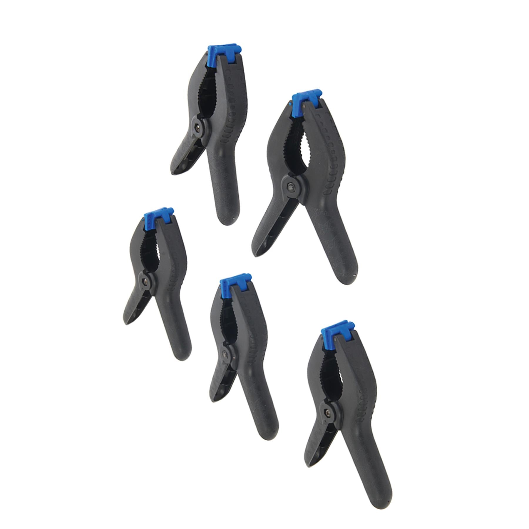 5Pk Spring Clamps 100mm Jaw Strong Woodwork Carpentry Market Stall Tent Marquee