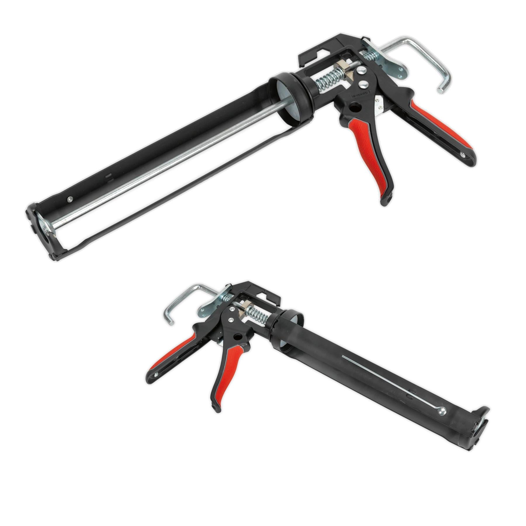 Sealey Caulking Gun Sealant Skeleton 280mm Heavy Duty 310ml 380ml Catridge