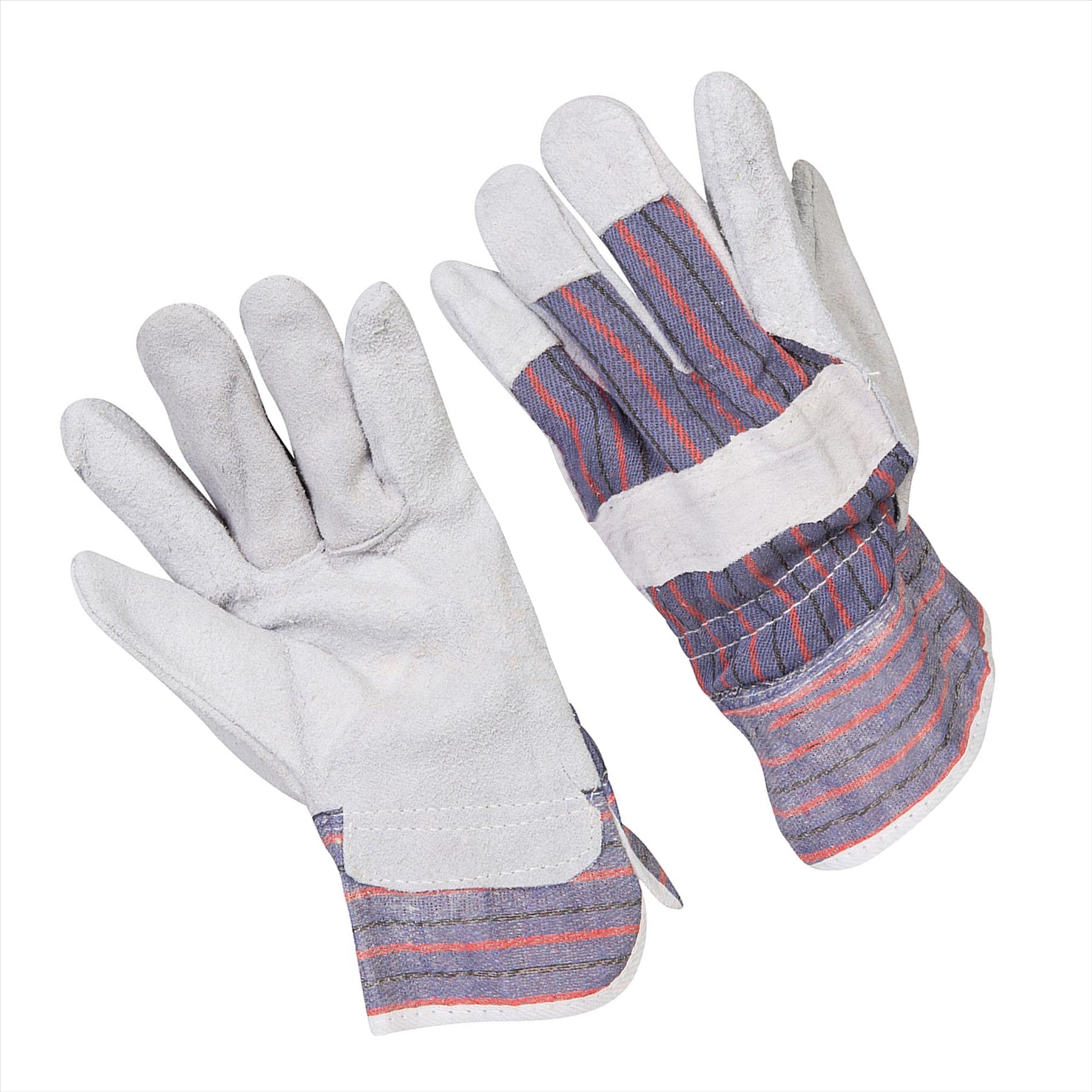 1 X Rigger Gloves Chrome Leather Quality Safety For Construction And General Use