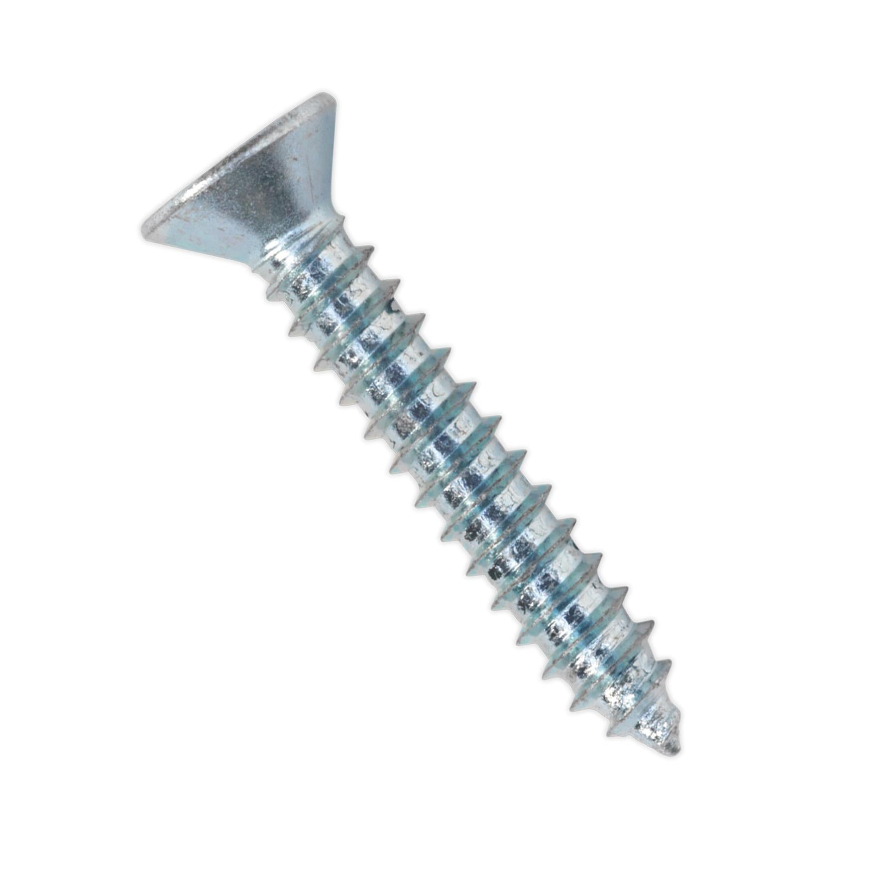 Sealey Self Tapping Screw 4.2 x 25mm Countersunk Pozi Pack of 100