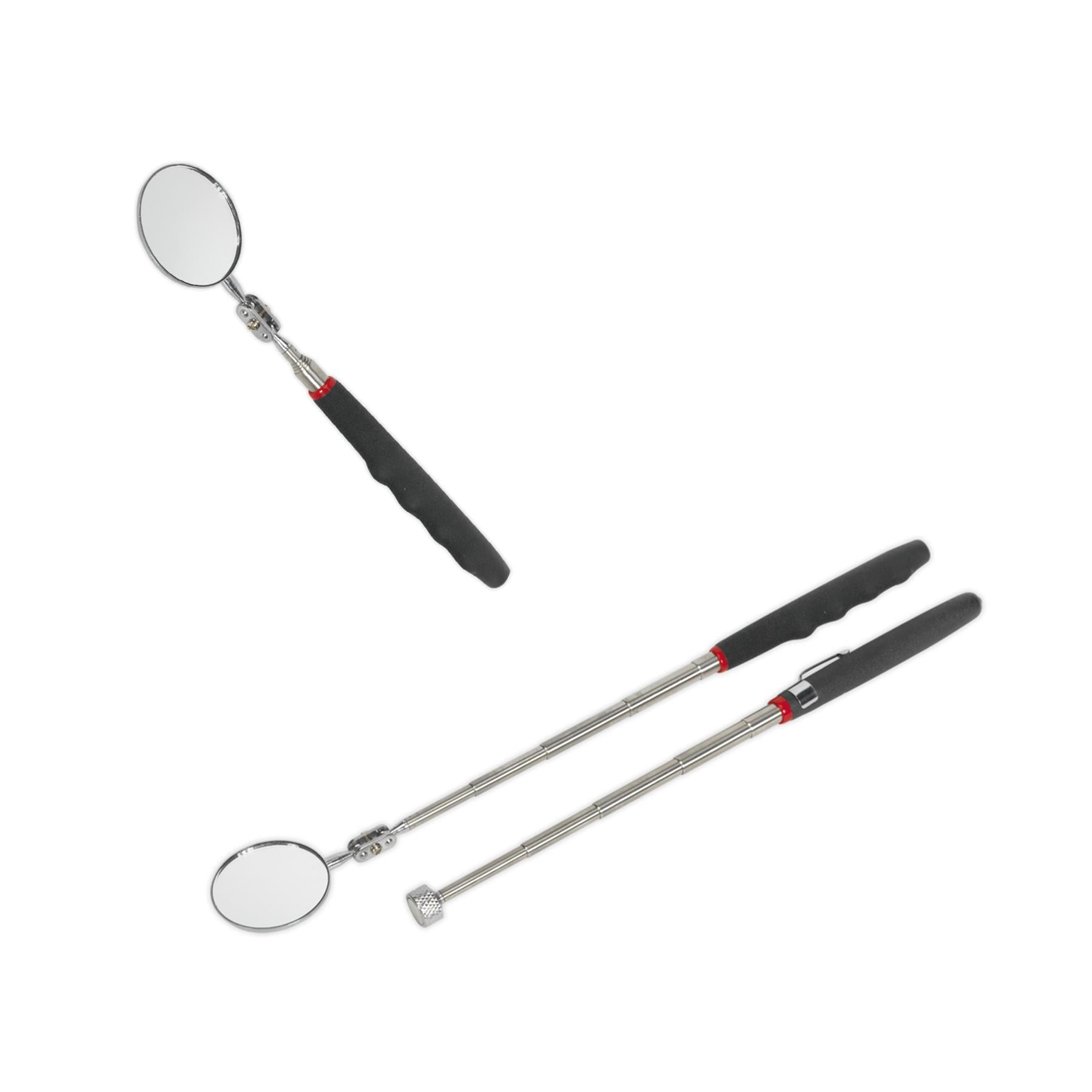 Sealey Telescopic Magnetic Pick-Up Tool & Inspection Mirror Set 2pc