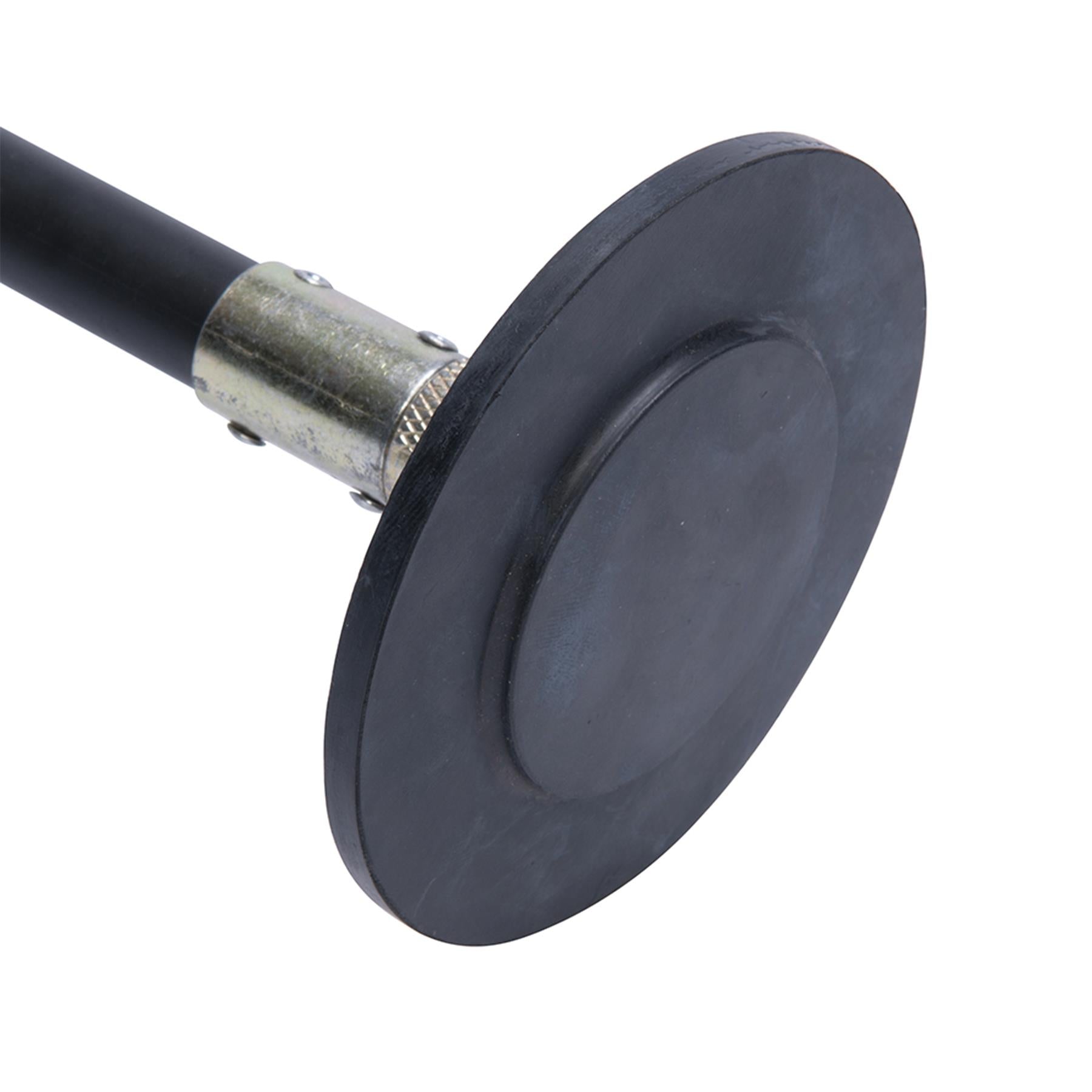 Lock Rod Drain Rod Rubber Plunger Head 100mm Interlocking Fittings