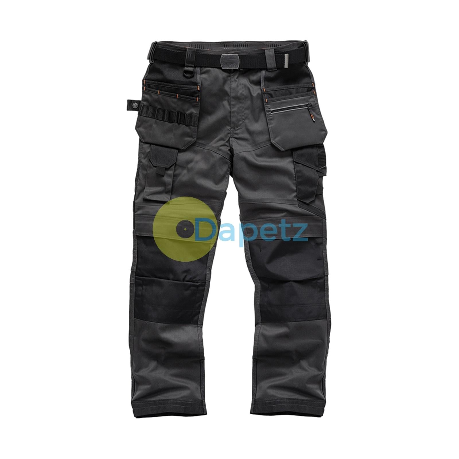 Scruffs Pro Flex Holster Work Trouser Graphite Trade Worker 38" Regular