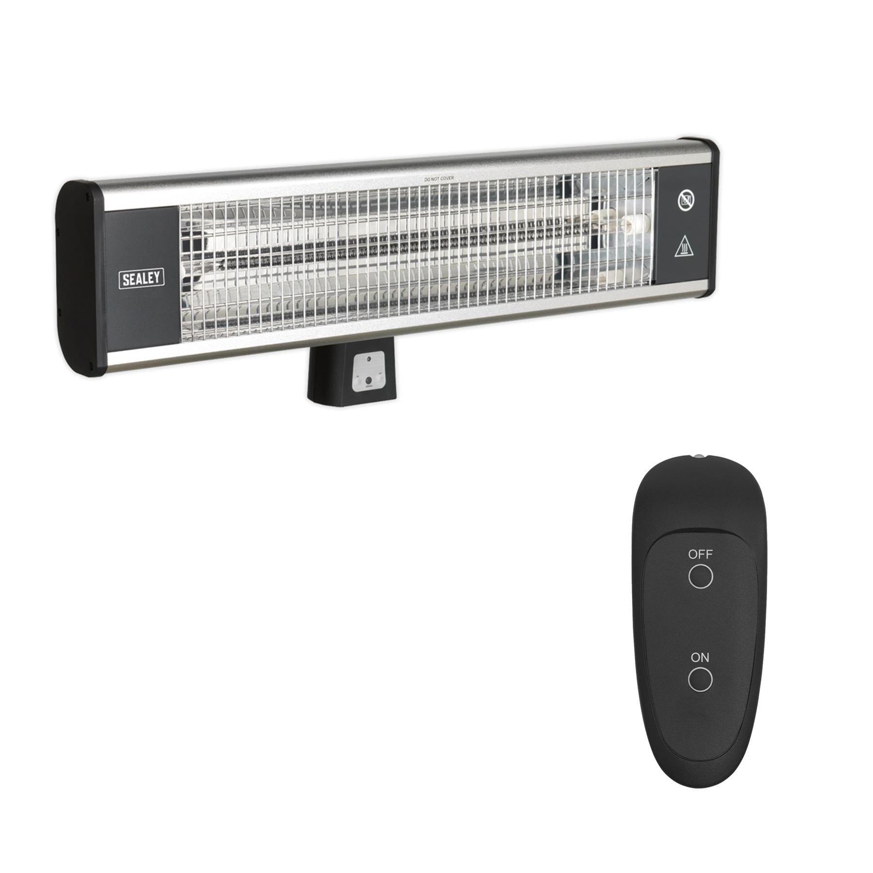 Sealey High Efficiency Carbon Fibre Infrared Wall Heater 1800W/230V