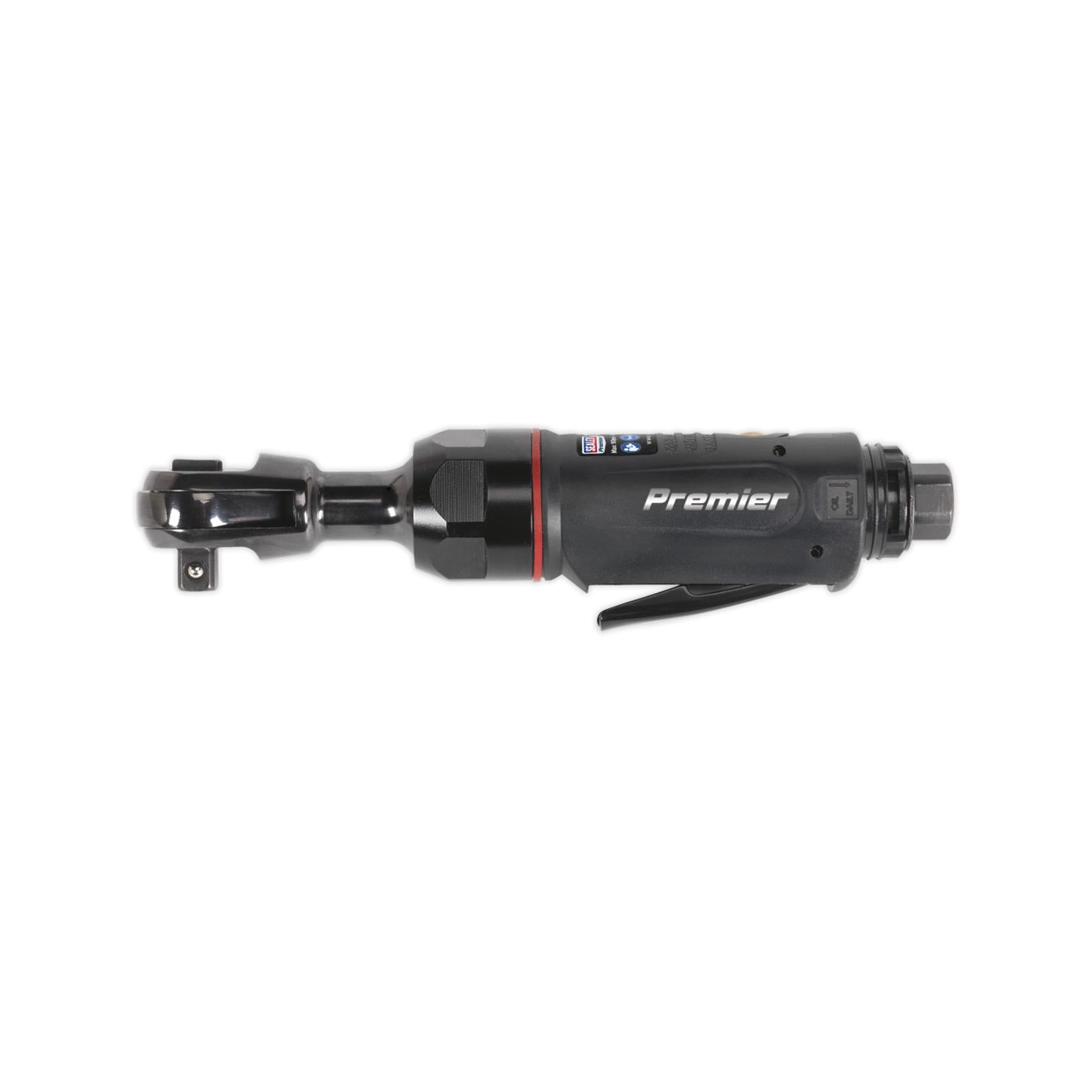 Sealey Air Ratchet Wrench Mini 3/8"Sq Drive Premier