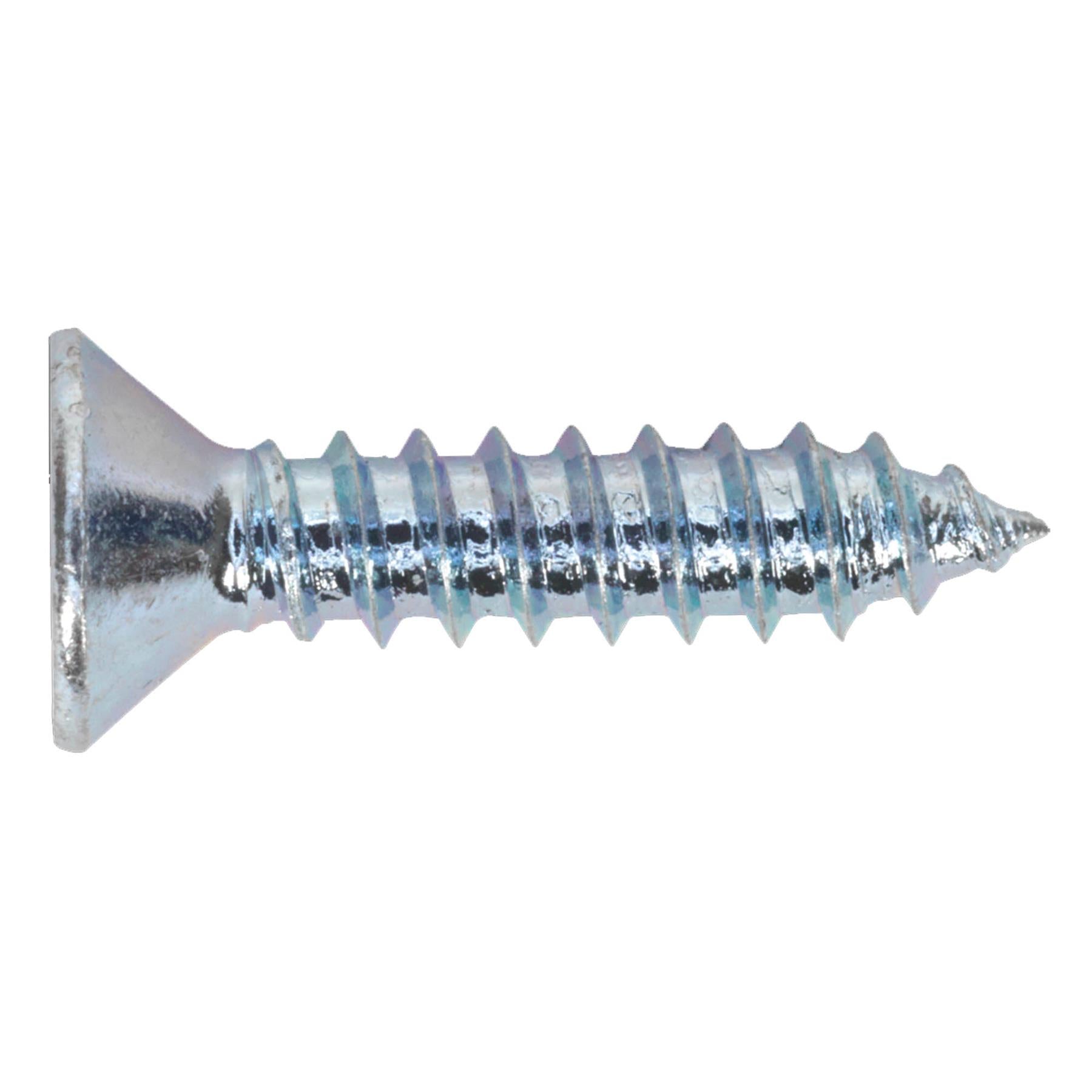 Sealey Self Tapping Screw 4.2 x 19mm Countersunk Pozi Pack of 100