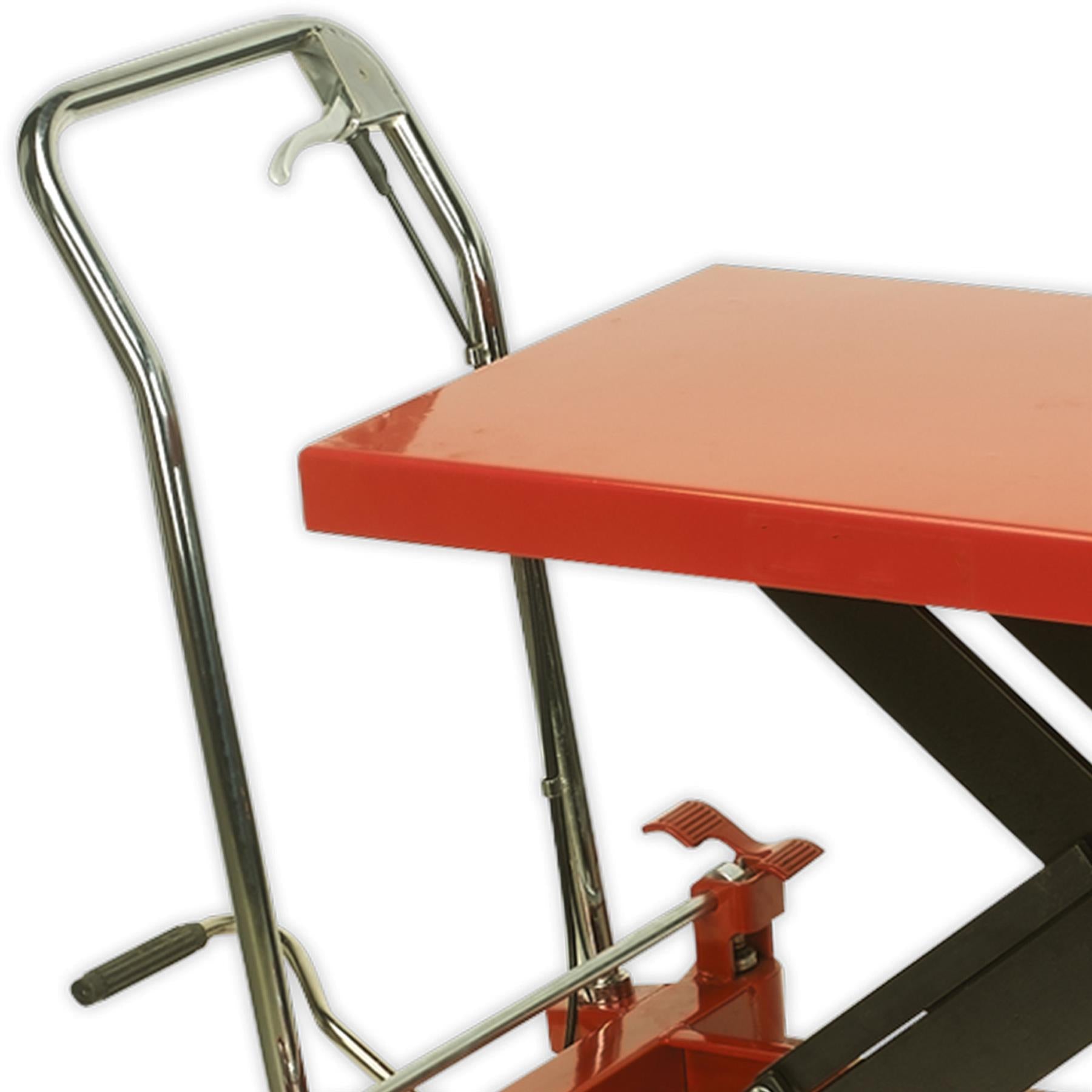 Sealey Hydraulic Platform Truck 1000kg With four composite wheels