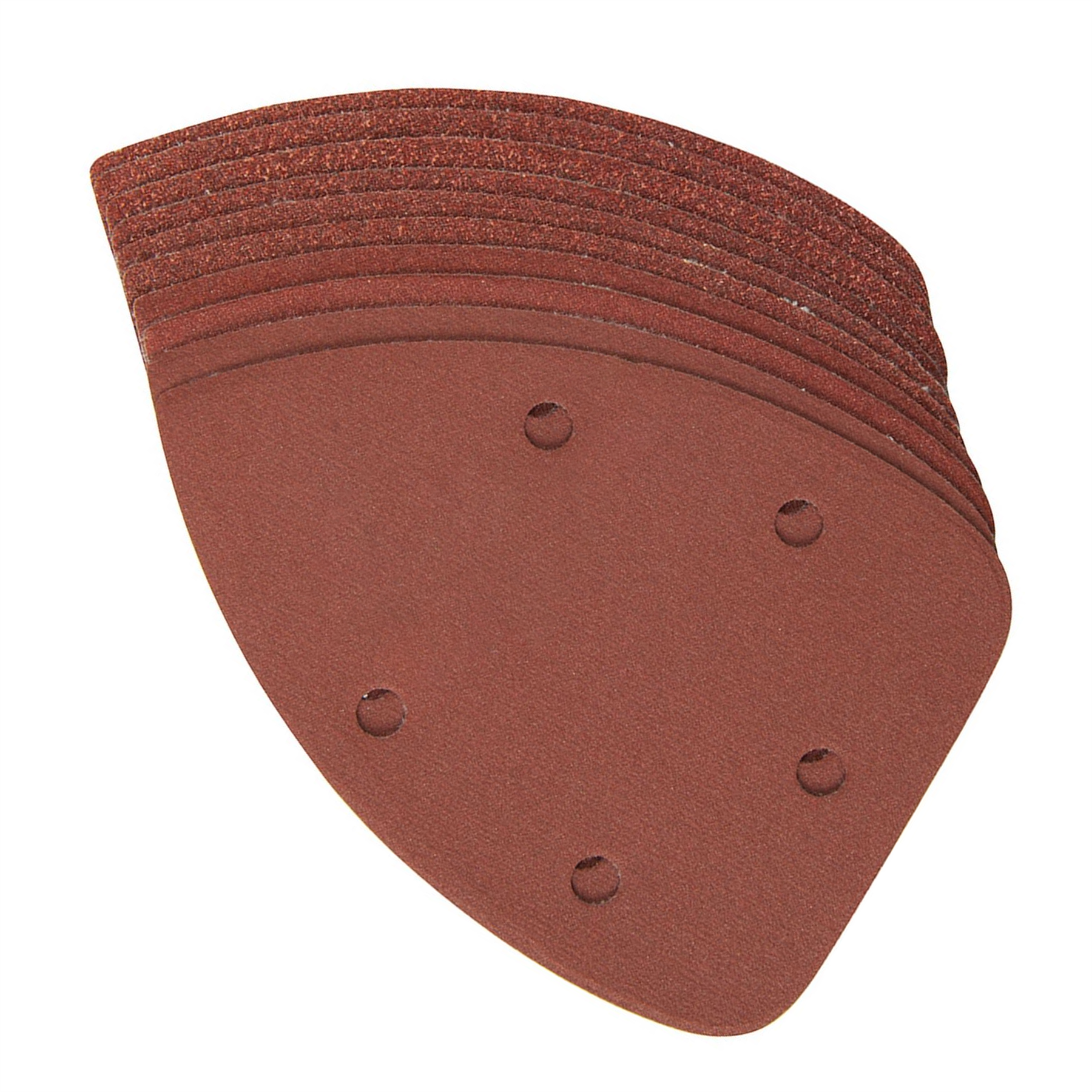 10x MIXED PACK DETAIL SANDER SHEETS 140mm 60/80/120/240 Grit Sandpaper