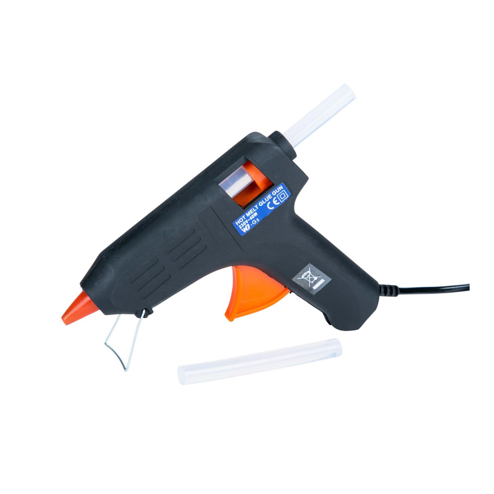 BlueSpot Hot Melt Mini Glue Gun + 2 Sticks 40W 240V Arts Crafts