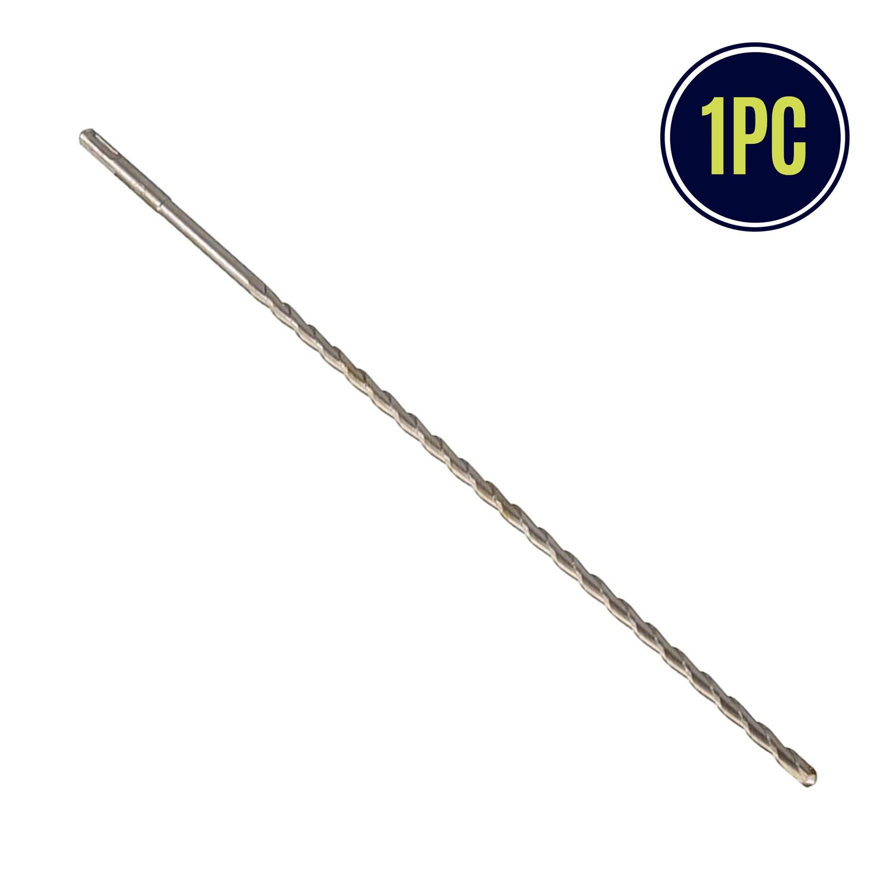 SDS+ PLUS MASONRY DRILL BIT 10 x 460mm, TUNGSTEN CARBIDE TIP, FOR STONE CONCRETE BRICK