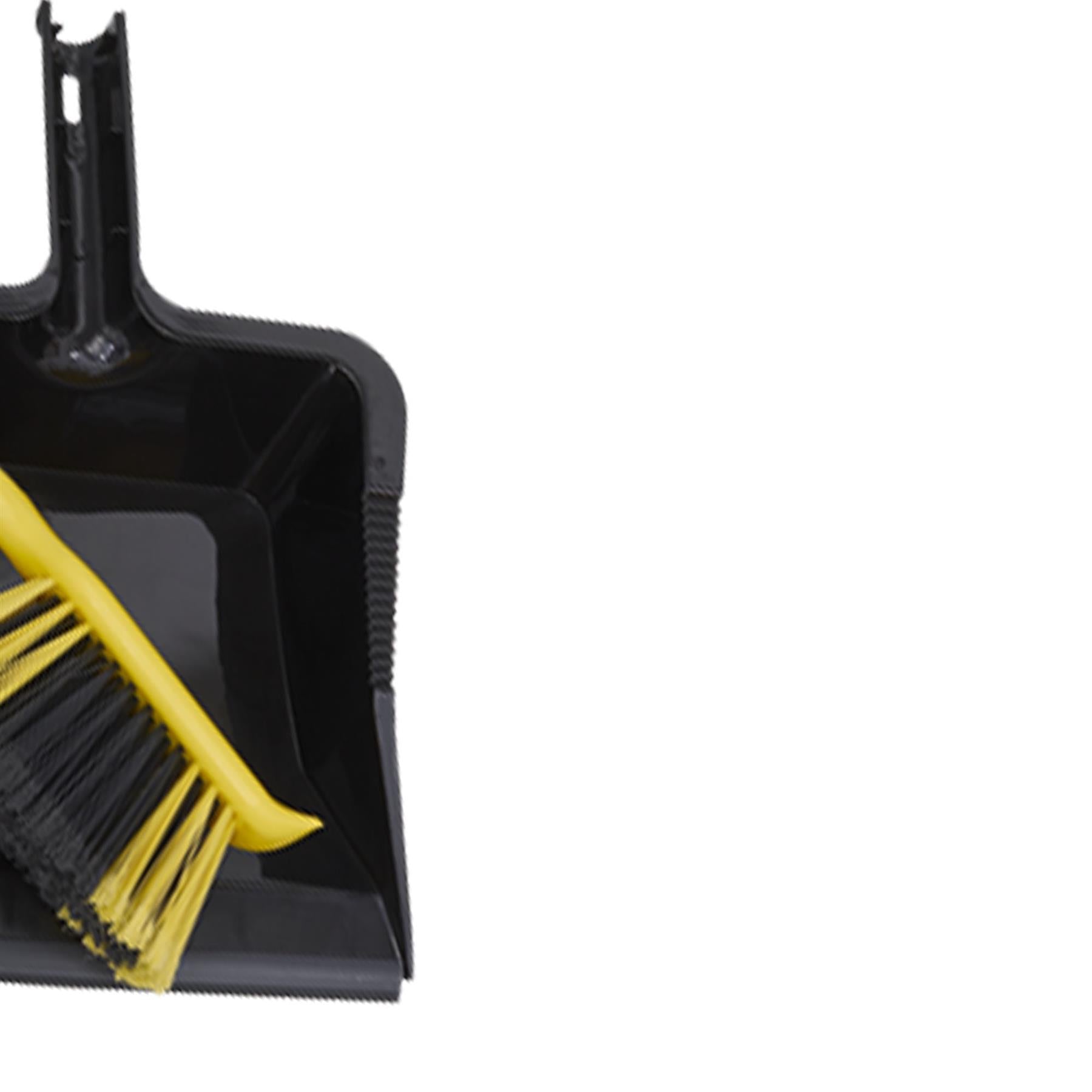 Sealey Bulldozer Yard Dustpan & Brush Set