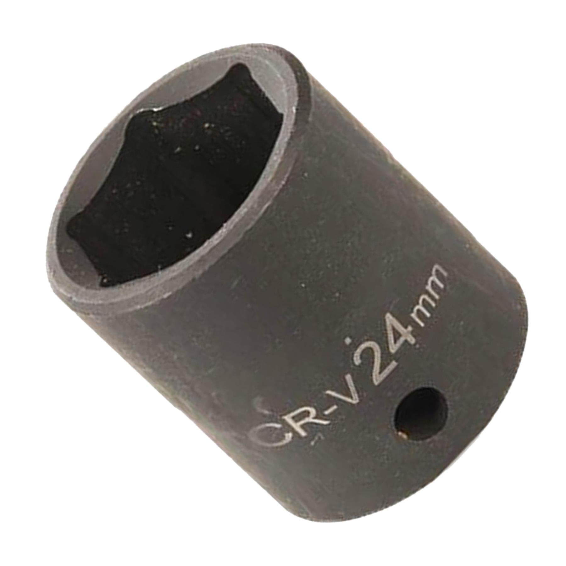 Impact Socket 1/2" Drive 6pt Metric 6 Point Hex Corrotion Resistant Sockets 24mm