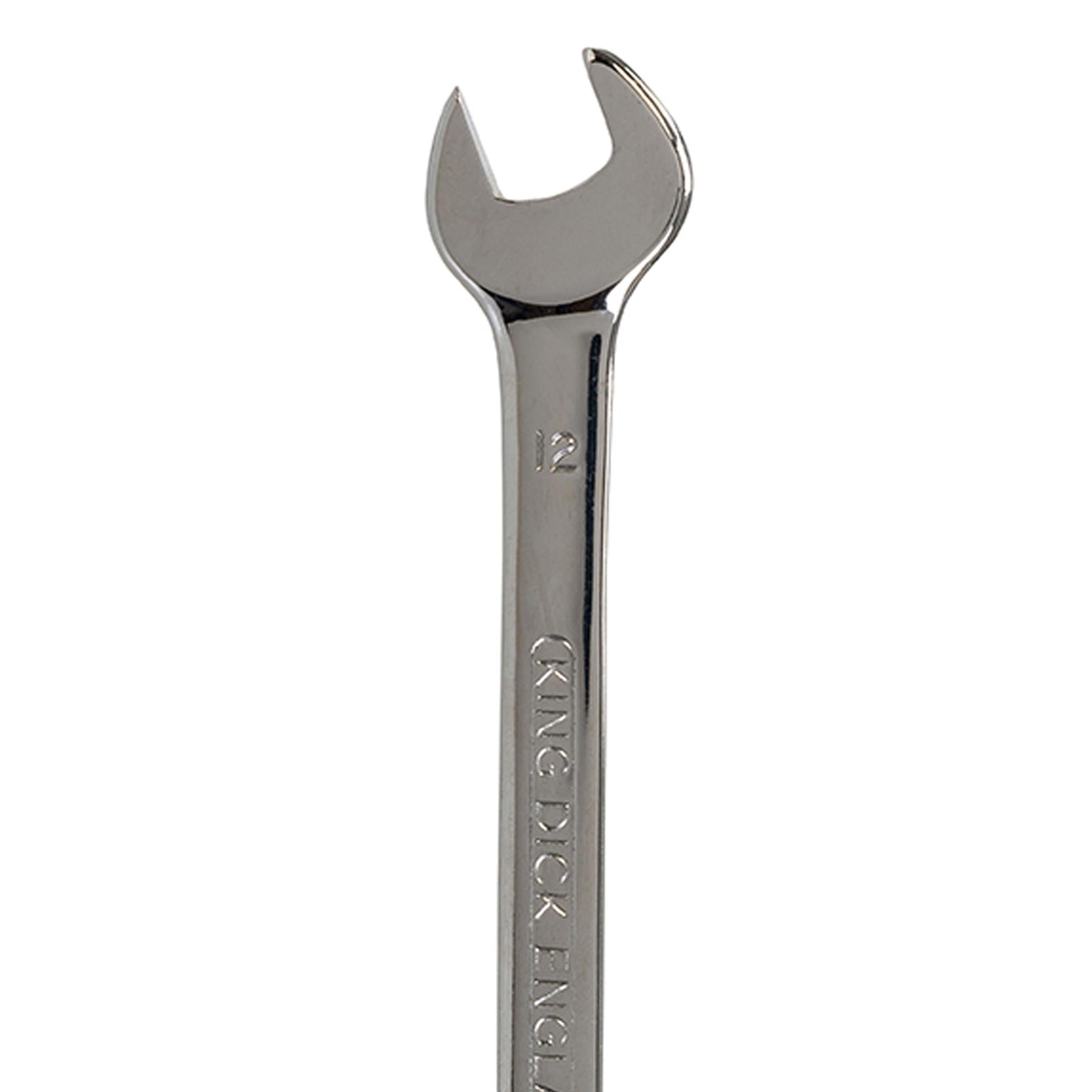 King Dick metric 12 MM polished chrome combination spanner wrenches spanners