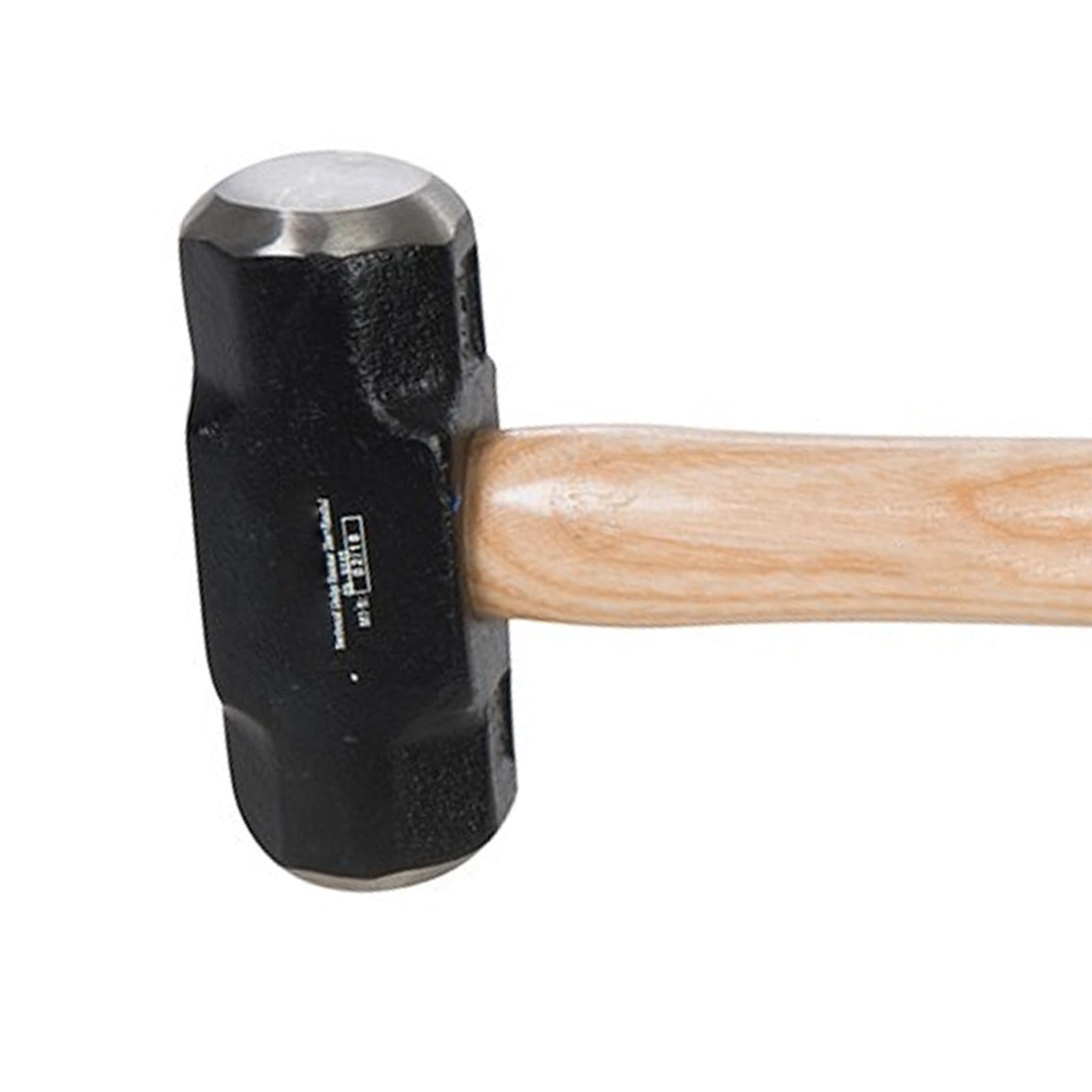 Hardwood Sledge Hammer Short-Handled 4Lb (1.81Kg) Forged Steel Powder-Coated