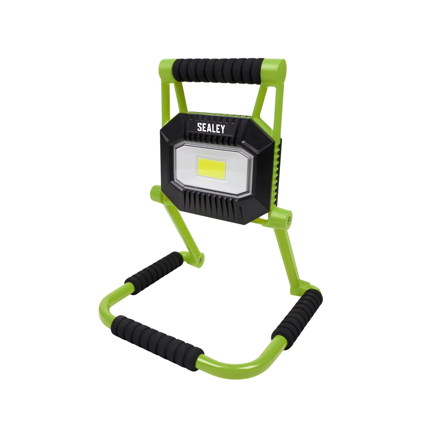 Sealey R/Charge Portable Fold Flat Floodlight 20W COB LED Li-ion