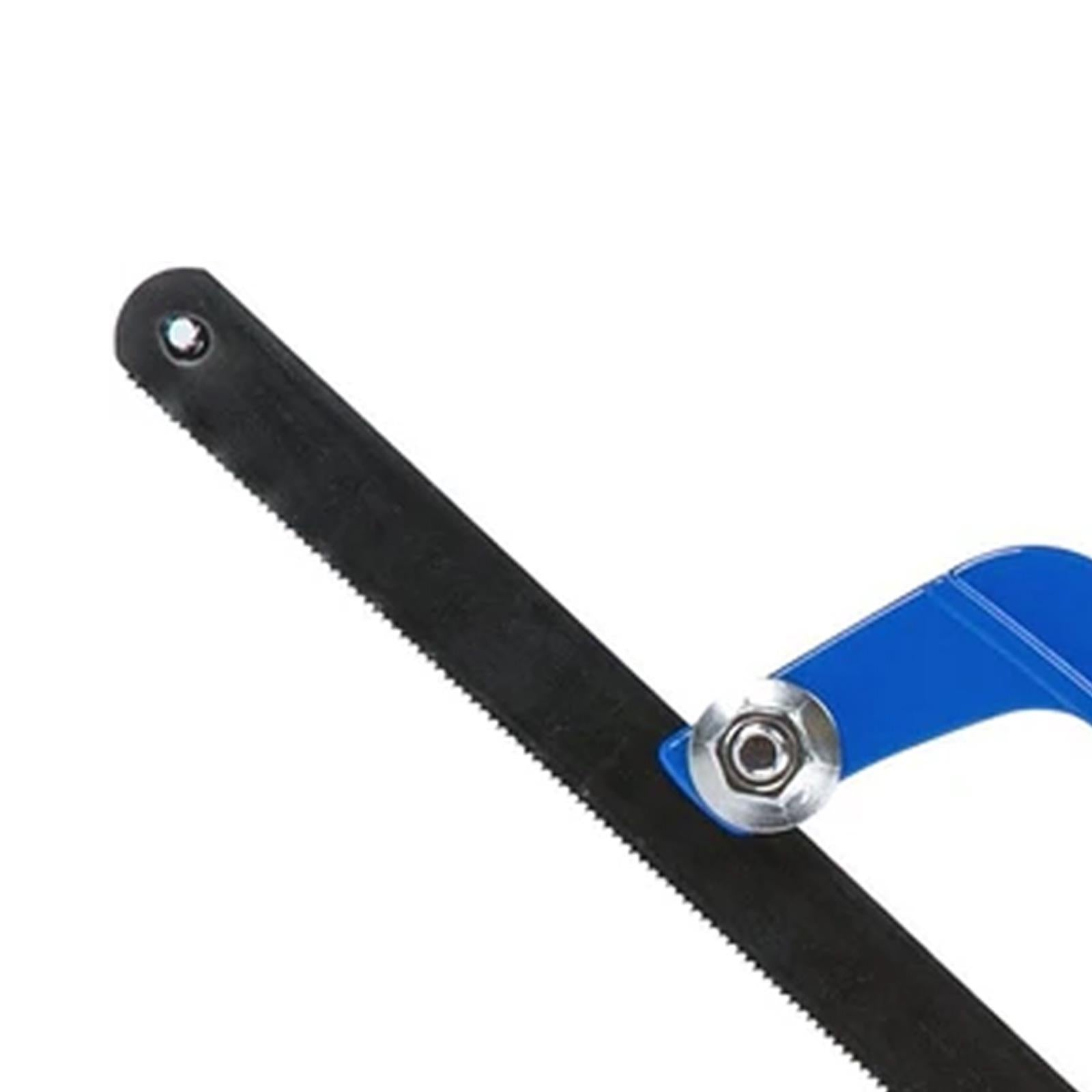 BlueSpot Mini Hacksaw Padsaw 250mm 10" 24TPI Carbon Steel Cutting Blade