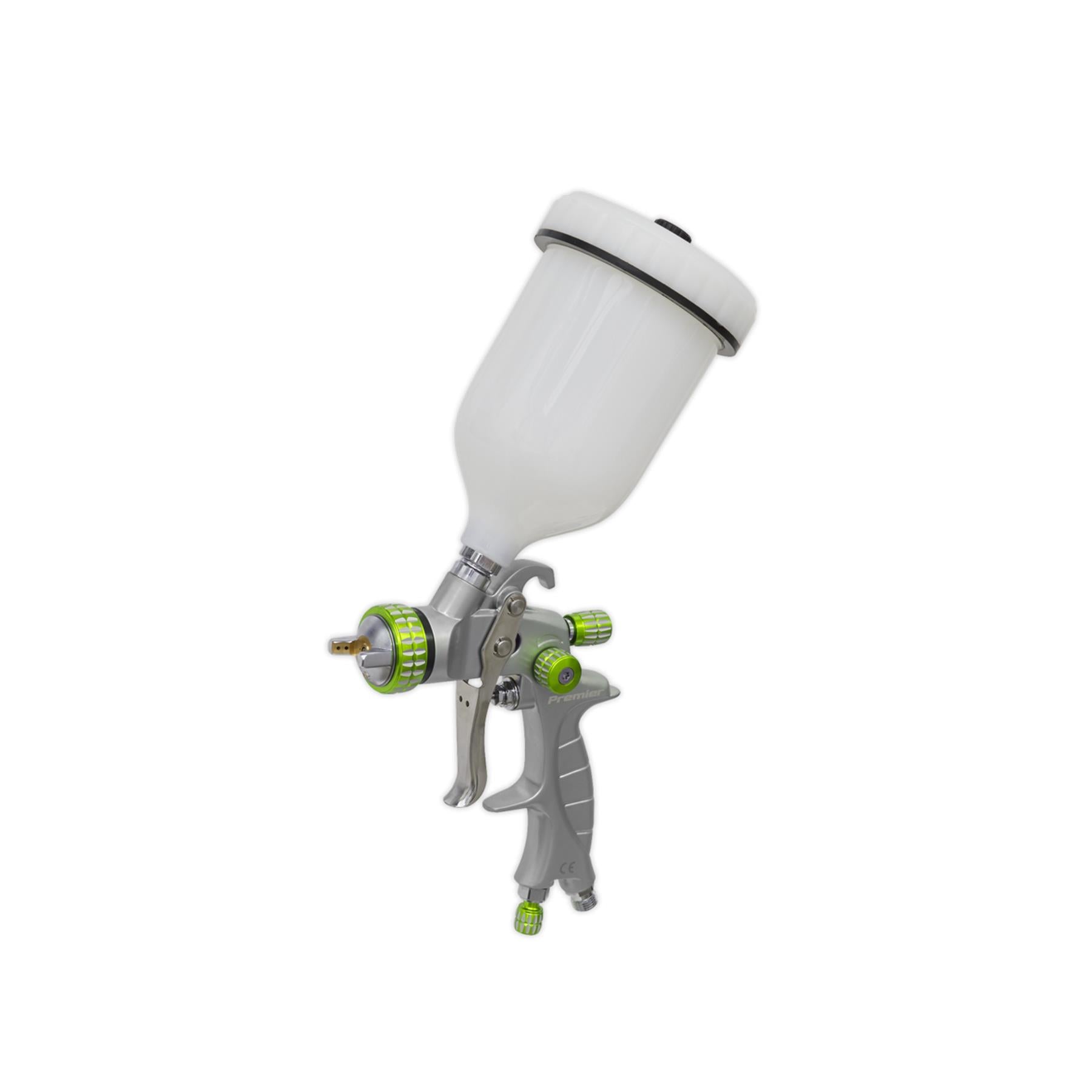 Sealey LVLP Gravity Feed Spray Gun 1.4mm Set-Up