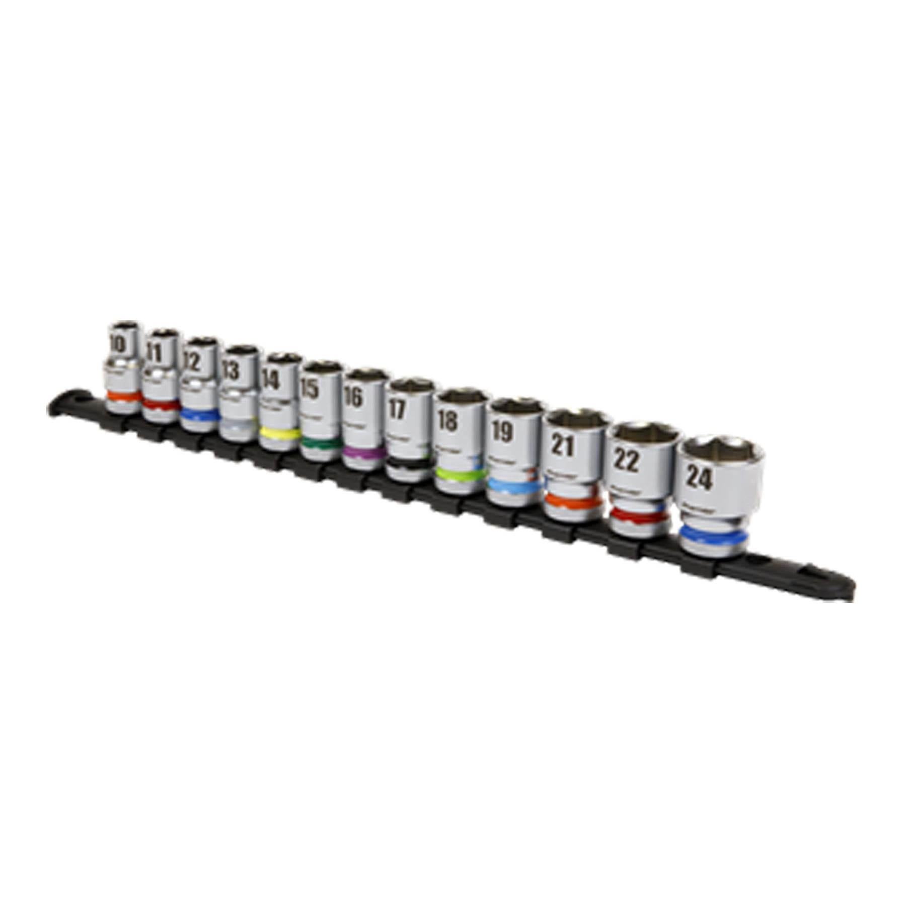 Sealey Socket Set 13pc 1/2"Sq Drive 6pt WallDrive� Metric