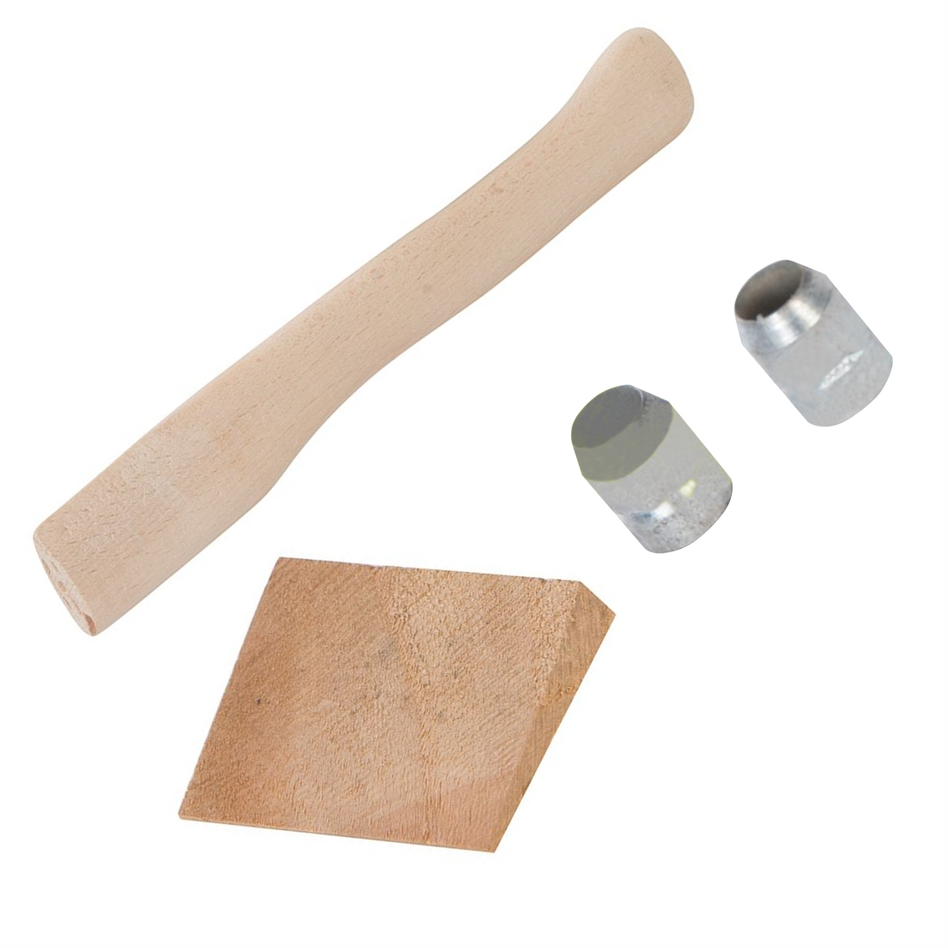 Replacement Hatchet Chopper Splitters Wooden Handles 12" & Wedge 3 - 7lb