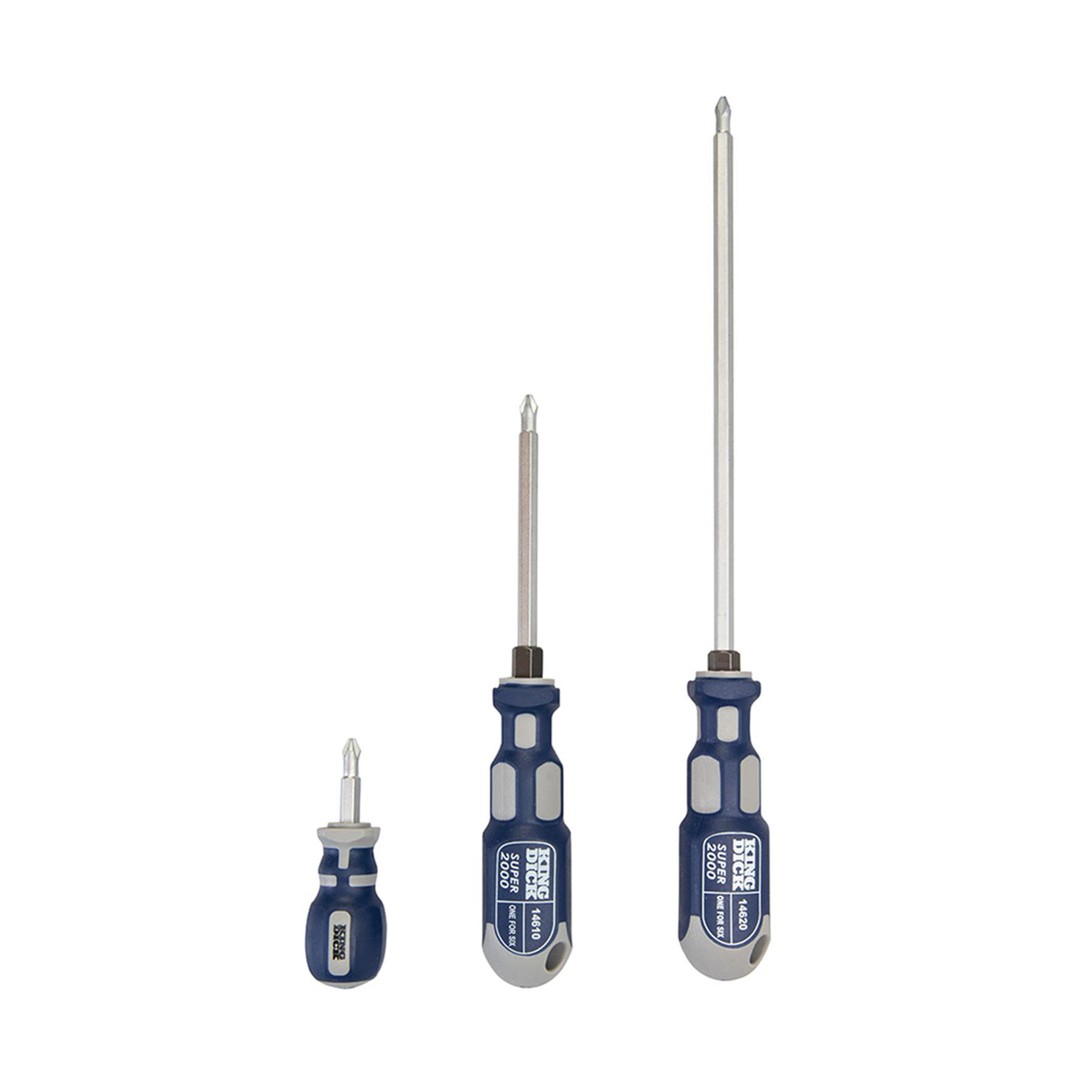 King Dick 1 for 6 Screwdriver Gift Set 3pce