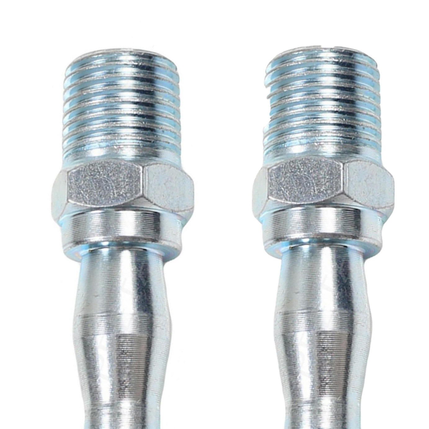 Air Line Fittings Hose Compressor Coupler Connector 1/4" BSP Male Pack of 2