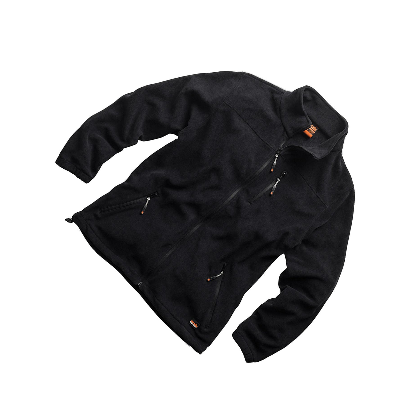 Scruffs WORKER Fleece Black Men's Water Resistant Work Jacket XXL