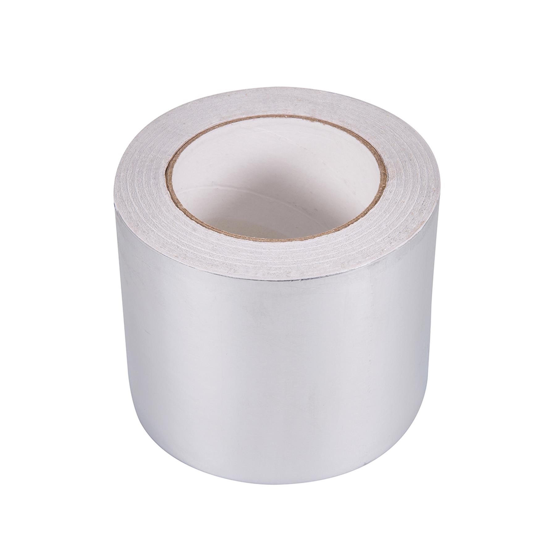 Aluminium Foil Tape Self Adhesive 100mm X 50M to Insulation Duct Tape