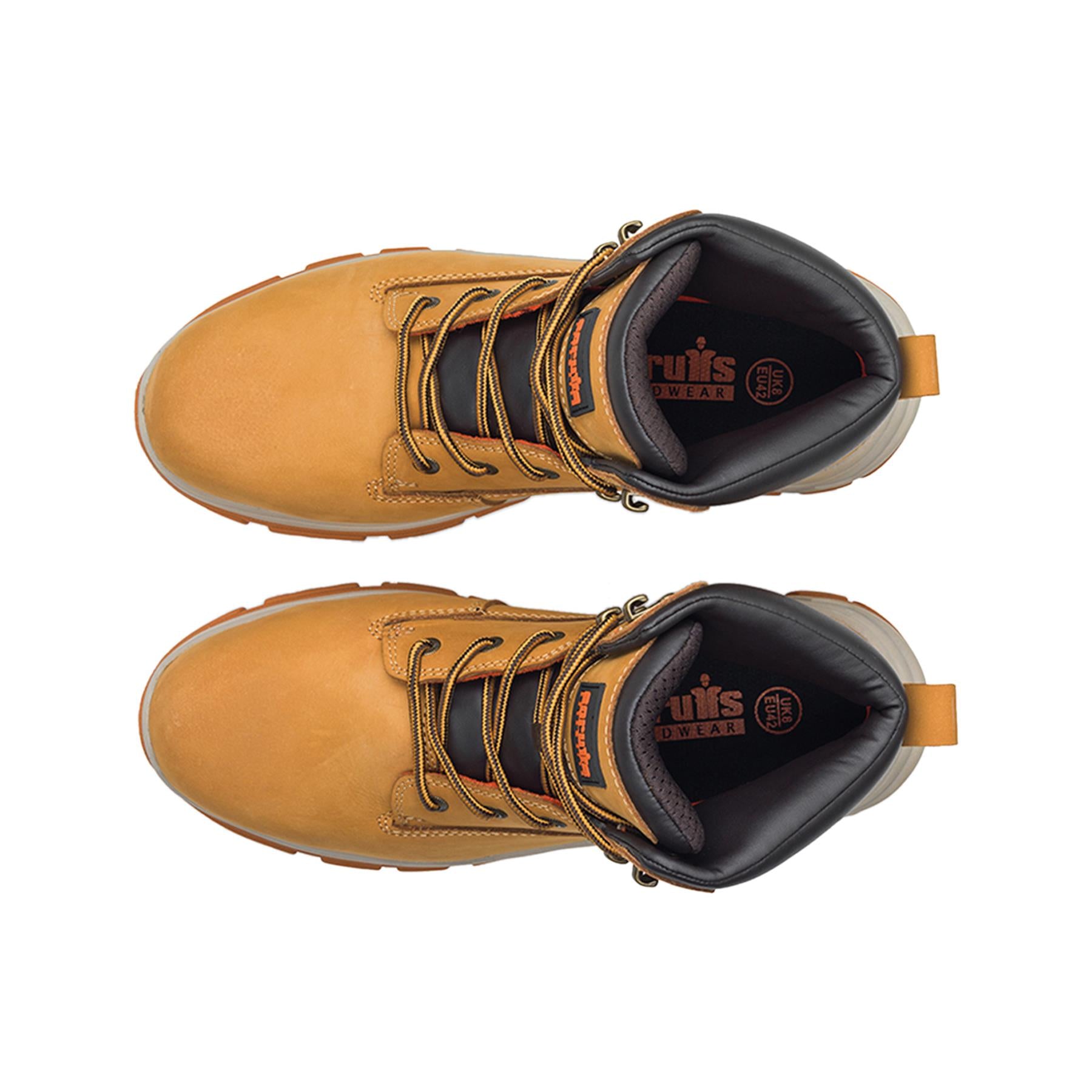Scruffs Ridge Safety Boots Tan Size 10.5 / 45  Nubuck Leather