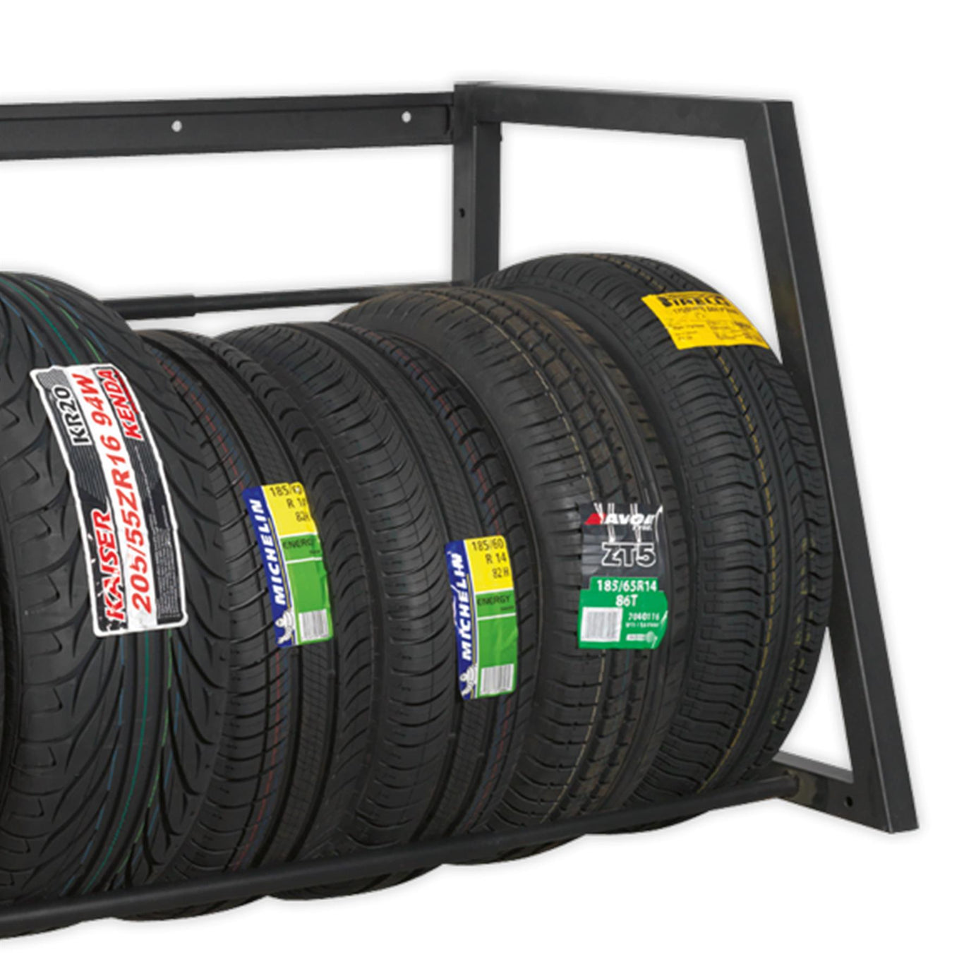 Sealey Extending Tyre Rack Wall or Floor Mounting