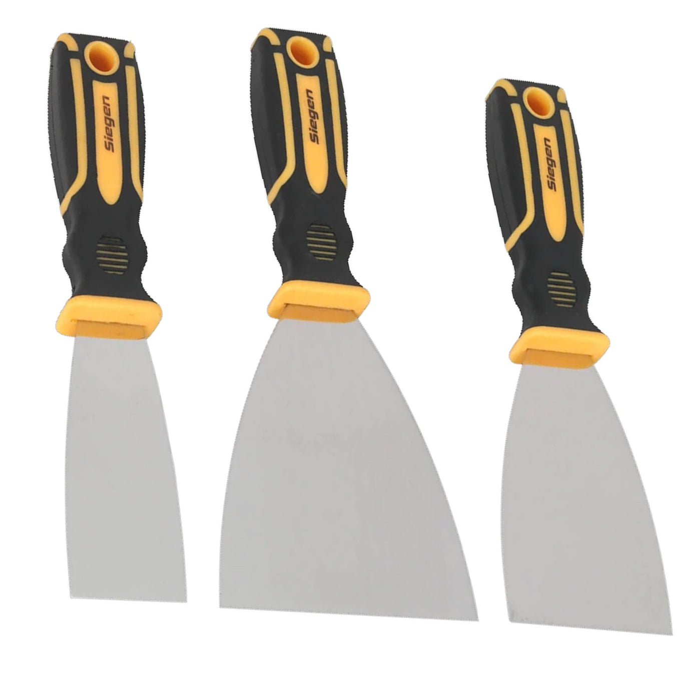 Sealey Polished Stainless Steel  Scraper Set 3pc