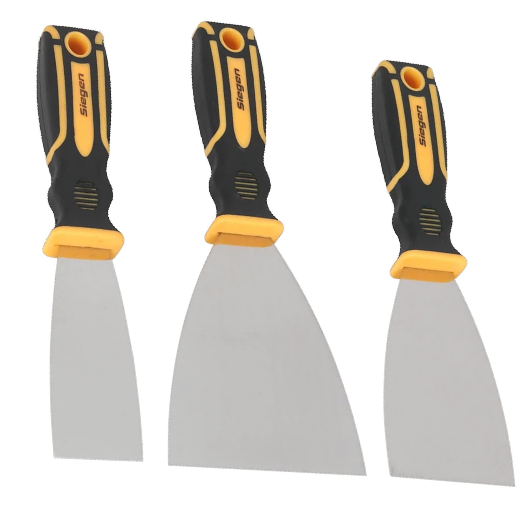 Sealey Polished Stainless Steel  Scraper Set 3pc