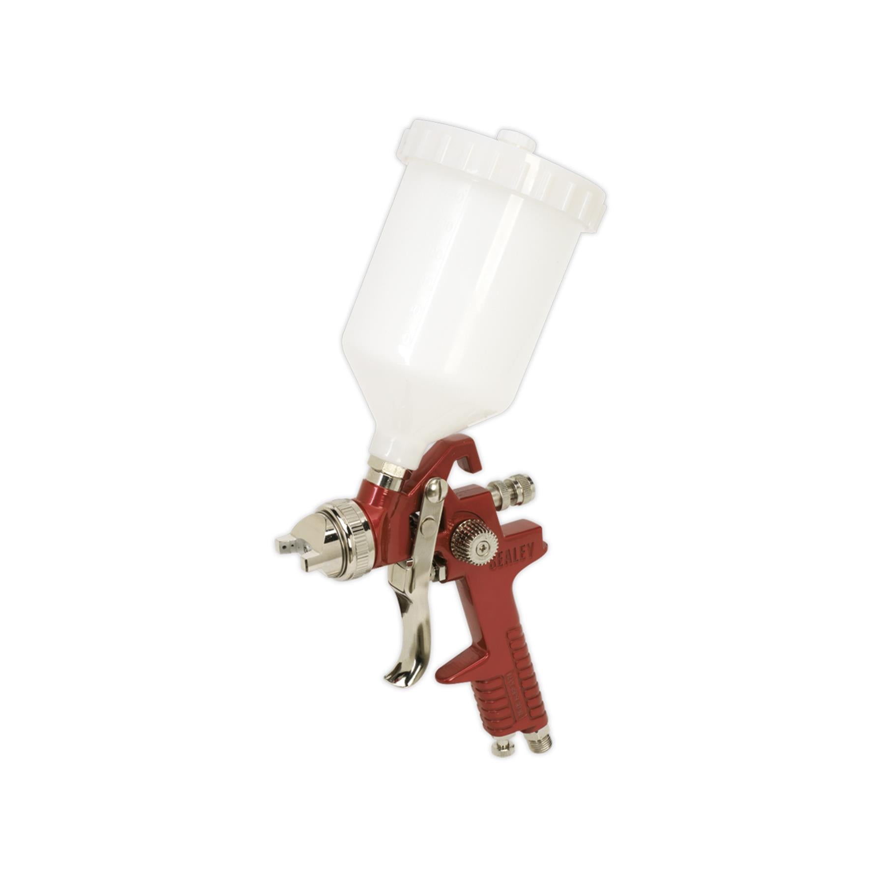Sealey HVLP Gravity Feed Spray Gun 2mm Set-Up